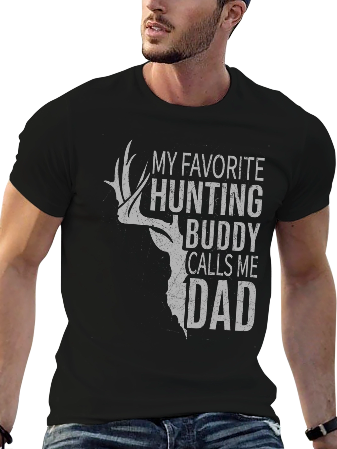 My Favorite Hunting Buddy Calls Me Dad T-Shirt