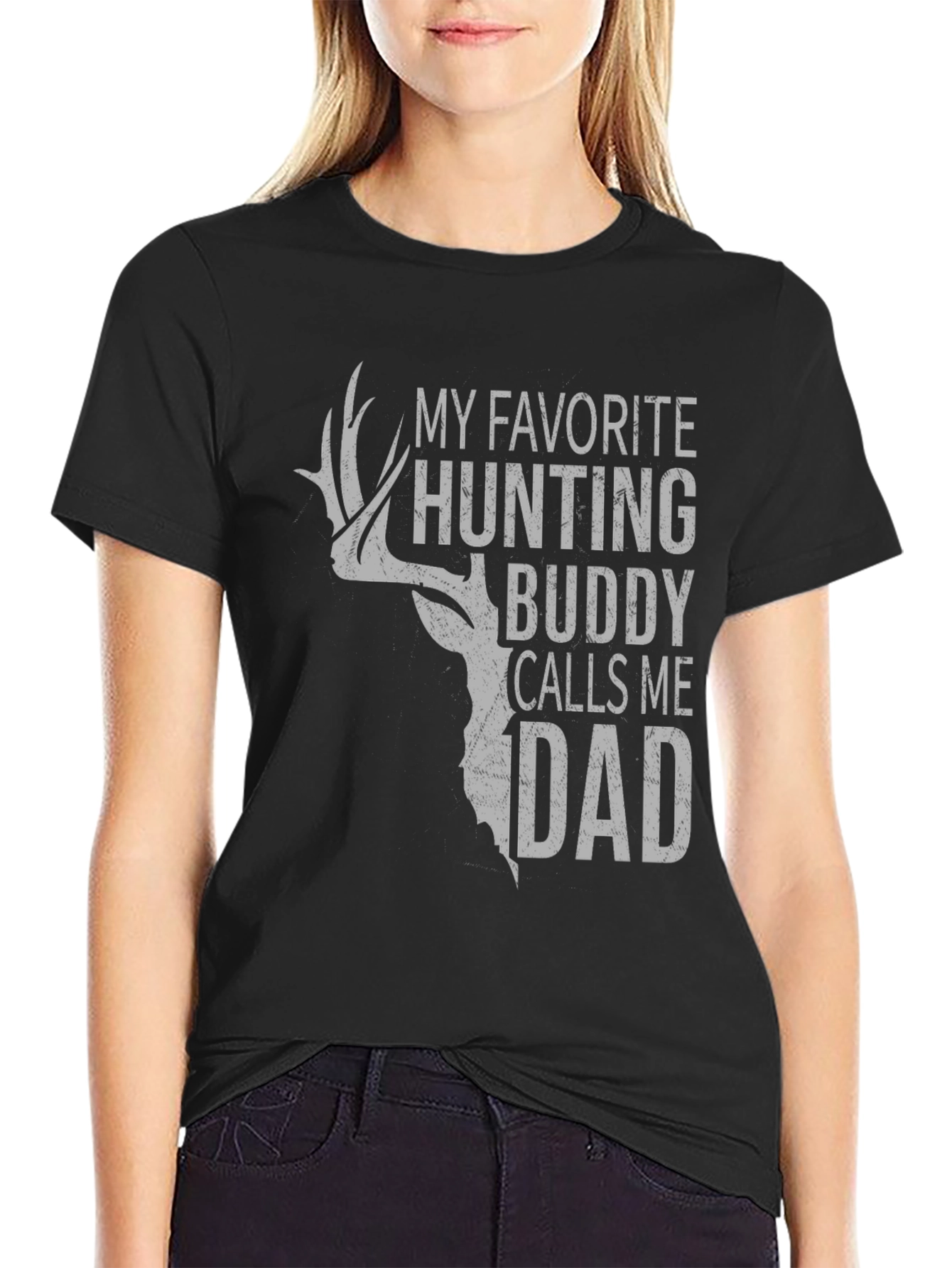 My Favorite Hunting Buddy Calls Me Dad T-Shirt