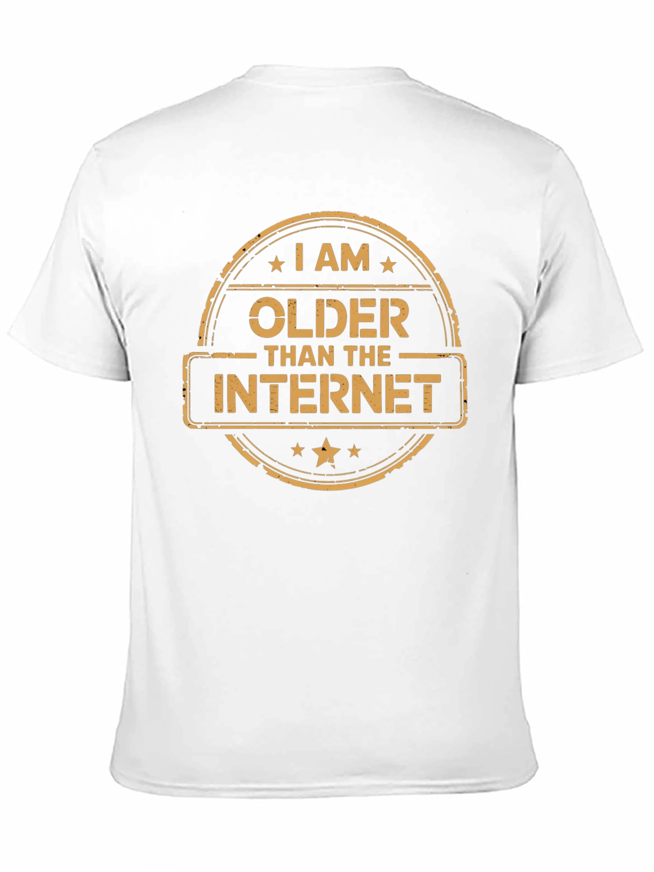 I Am Older Than The Internet Black T-Shirt