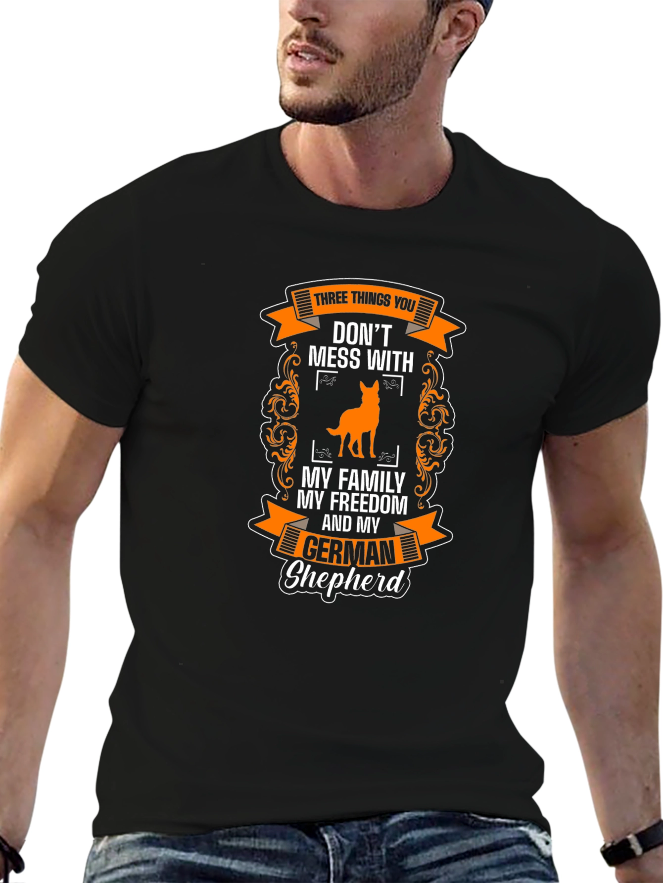German Shepherd T-Shirt: Dont Mess With