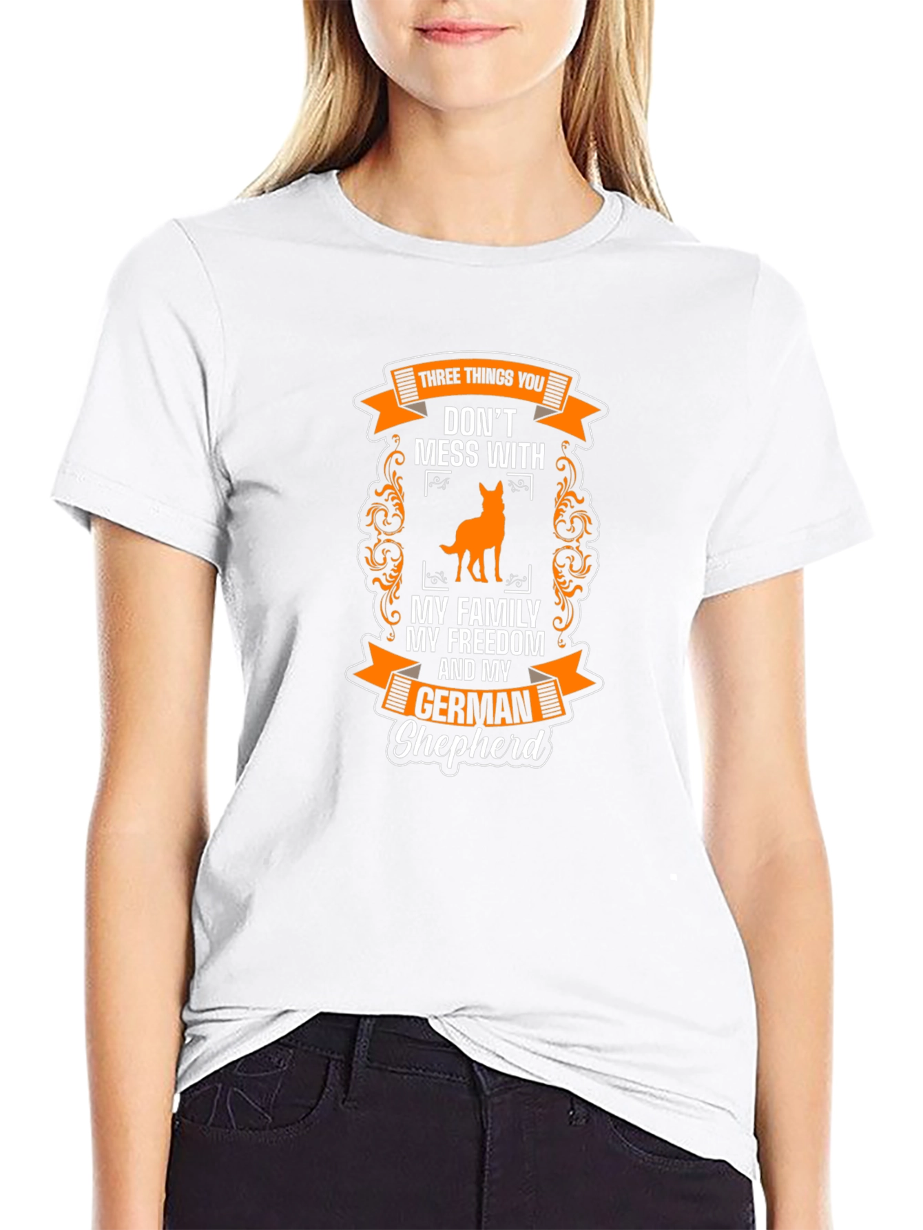 German Shepherd T-Shirt: Dont Mess With