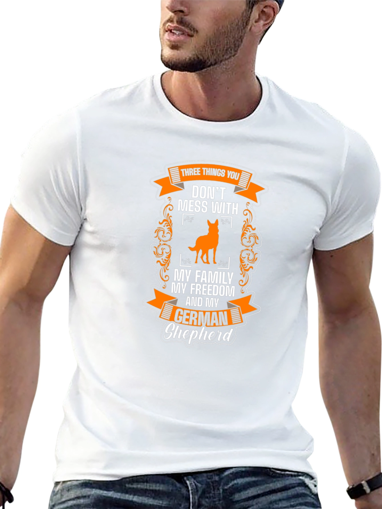 German Shepherd T-Shirt: Dont Mess With