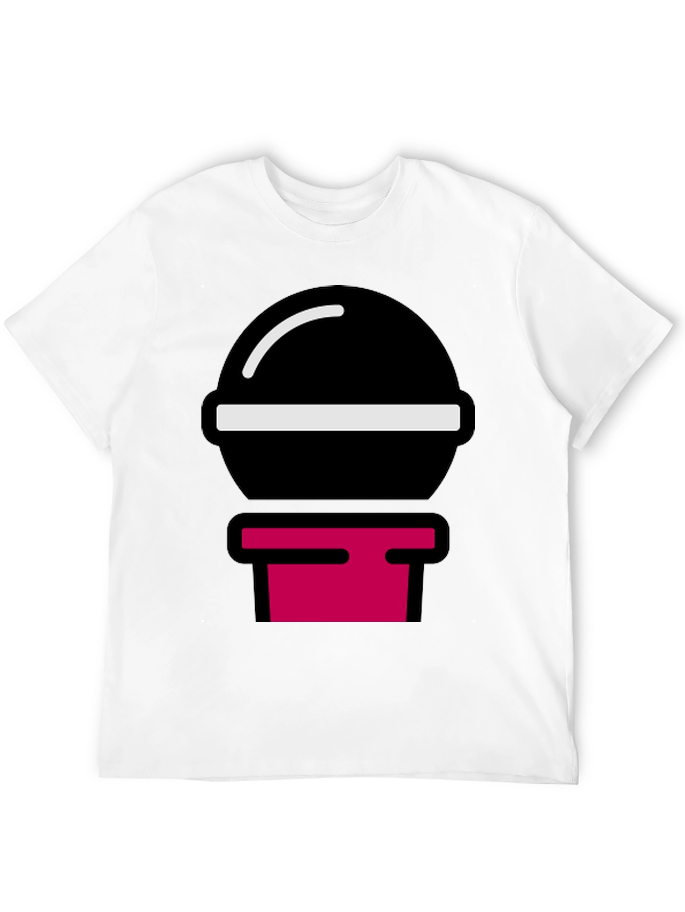 Modern Graphic Tee - Black Shirt with Bold Design