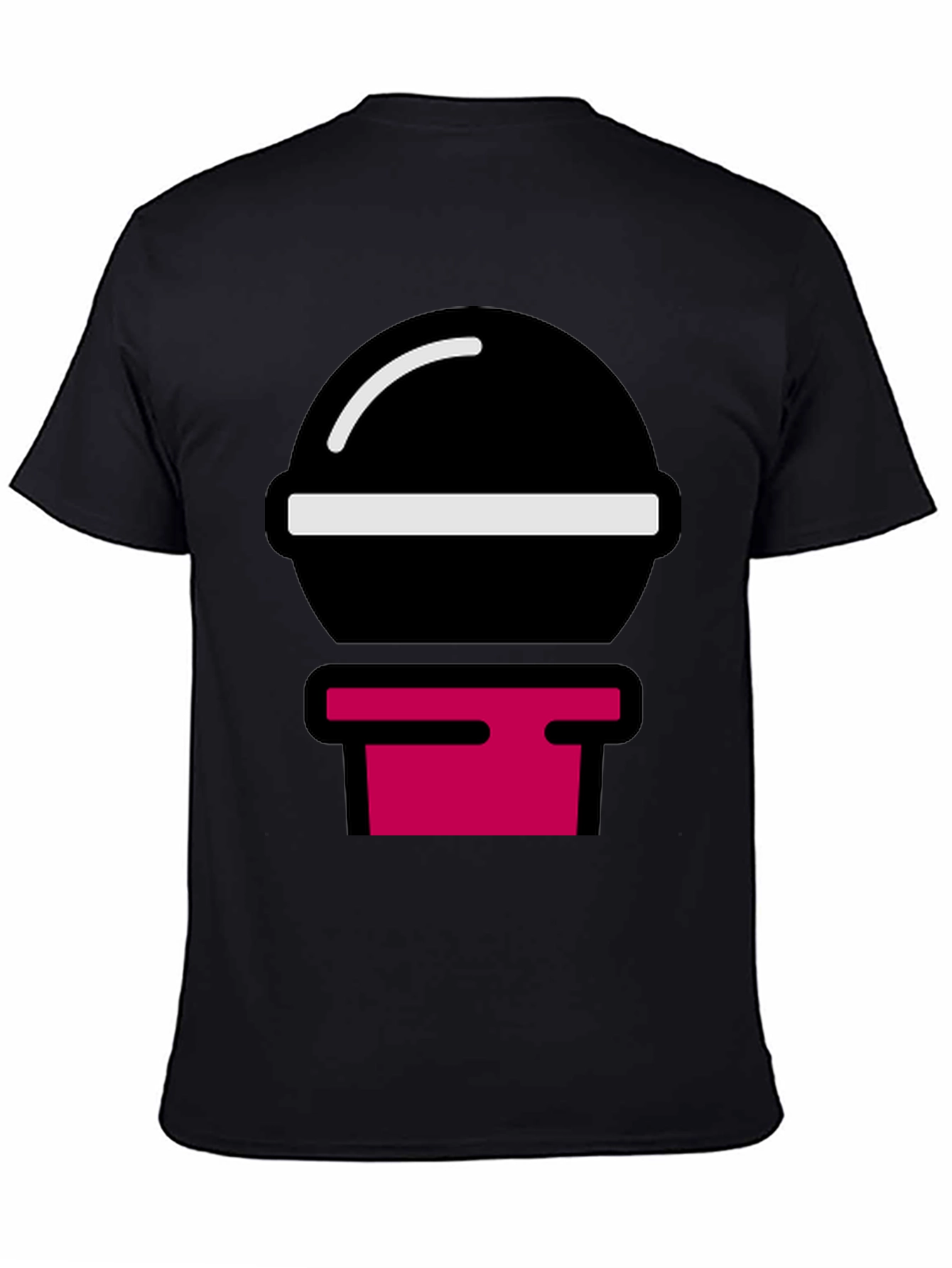Modern Graphic Tee - Black Shirt with Bold Design