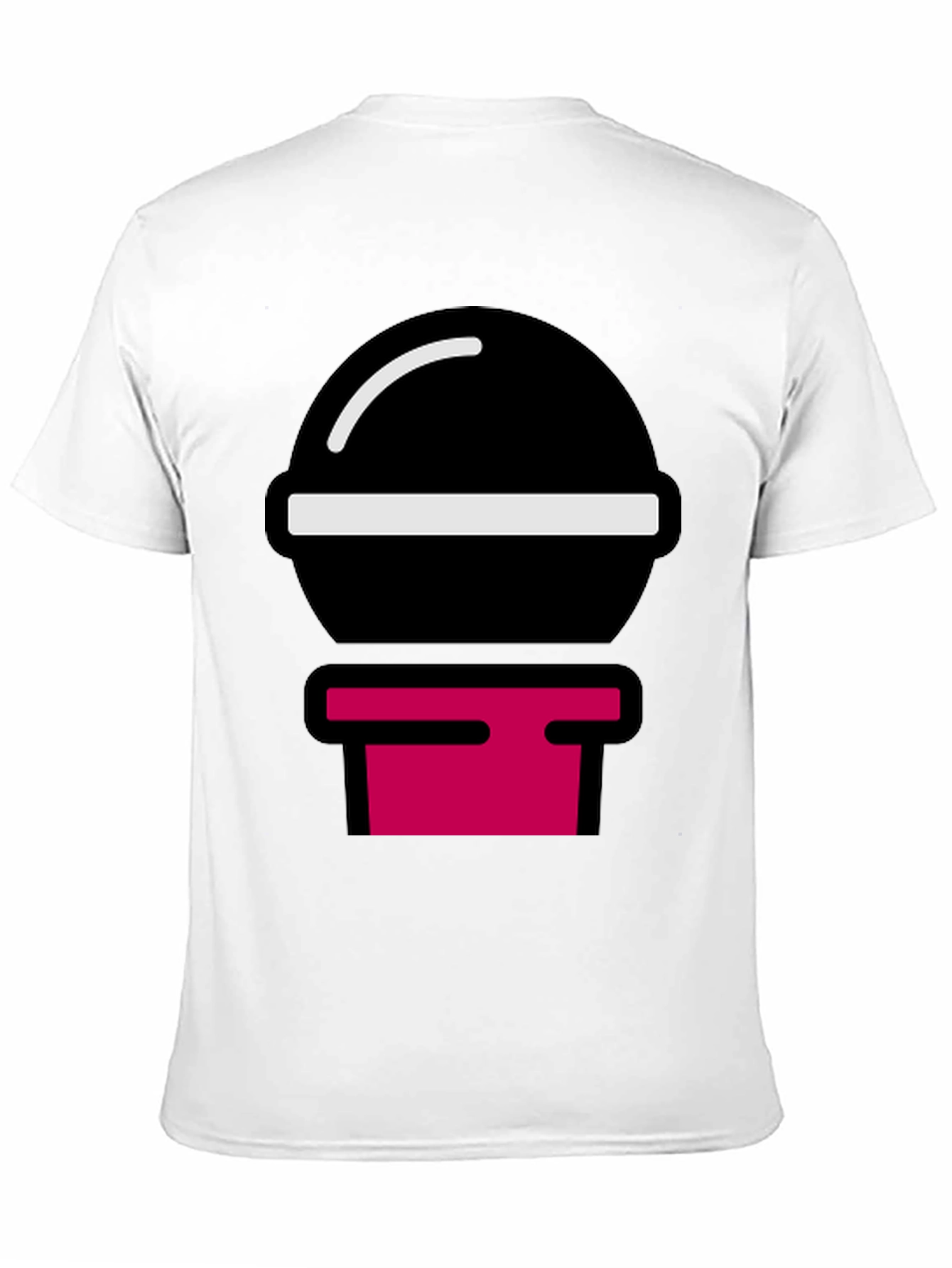 Modern Graphic Tee - Black Shirt with Bold Design