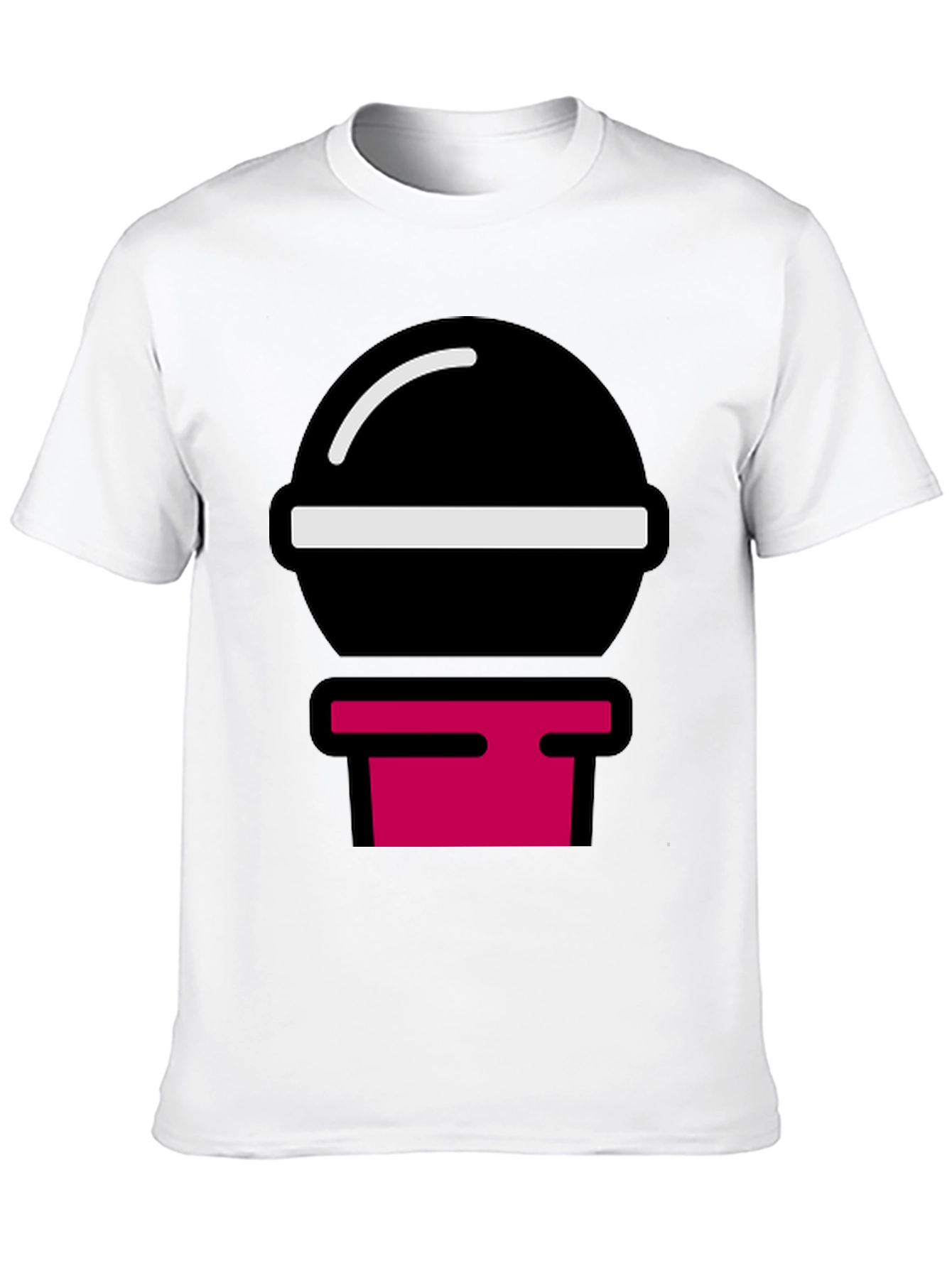 Modern Graphic Tee - Black Shirt with Bold Design