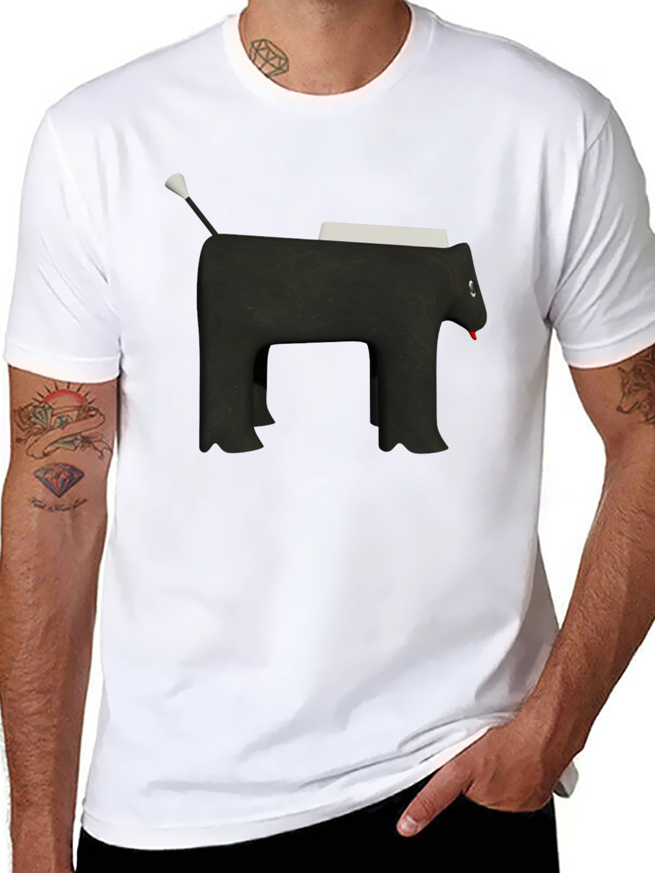 Abstract Animal T-Shirt