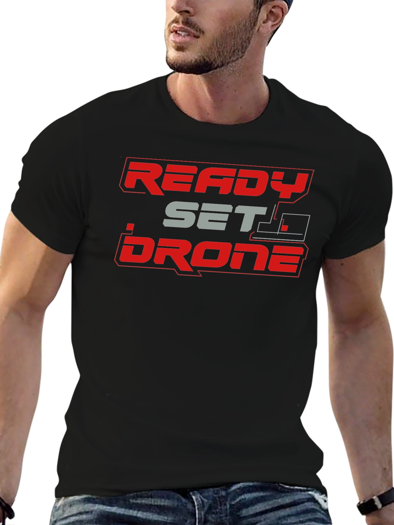 Ready Set Drone Graphic T-Shirt