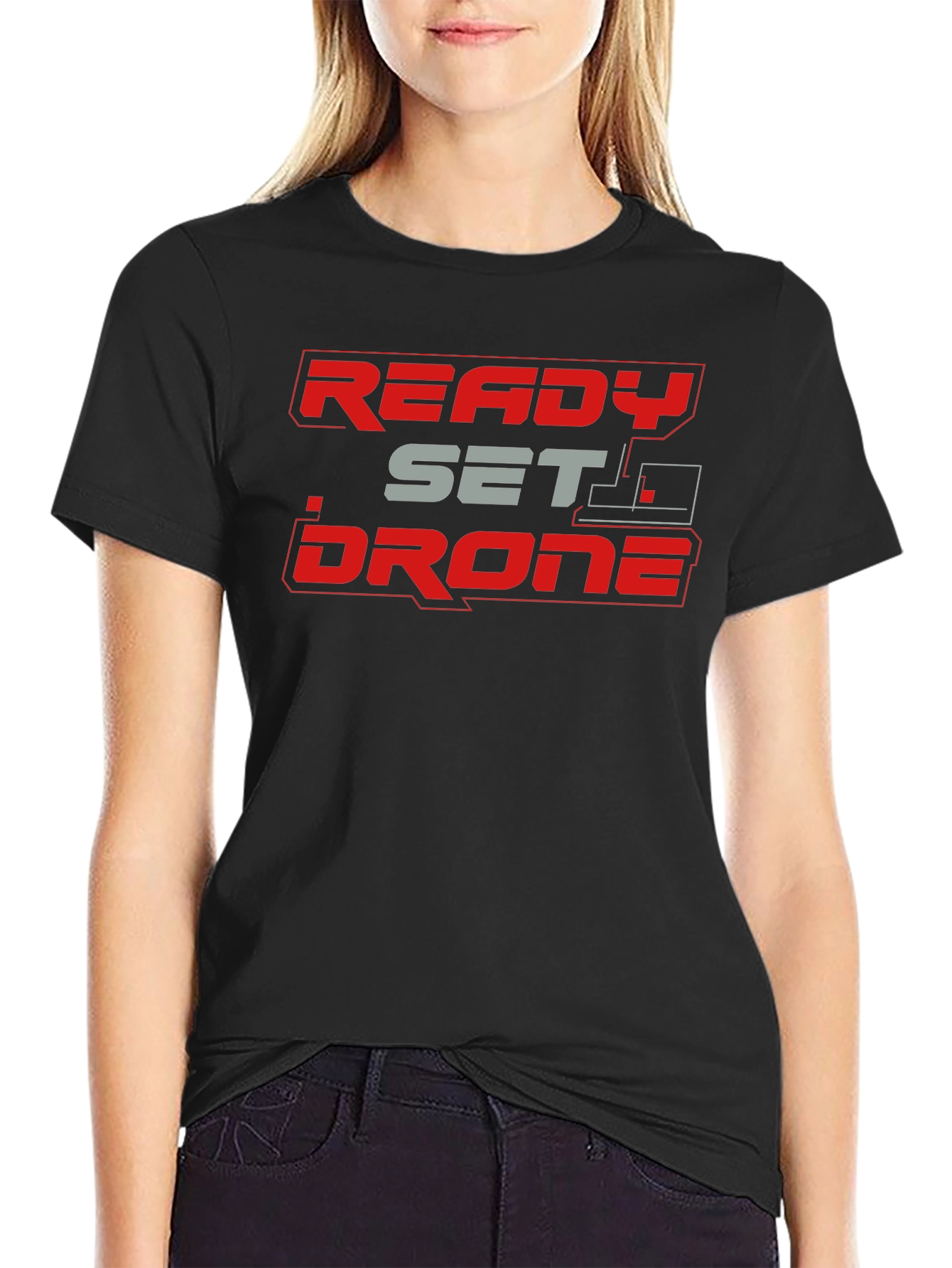 Ready Set Drone Graphic T-Shirt
