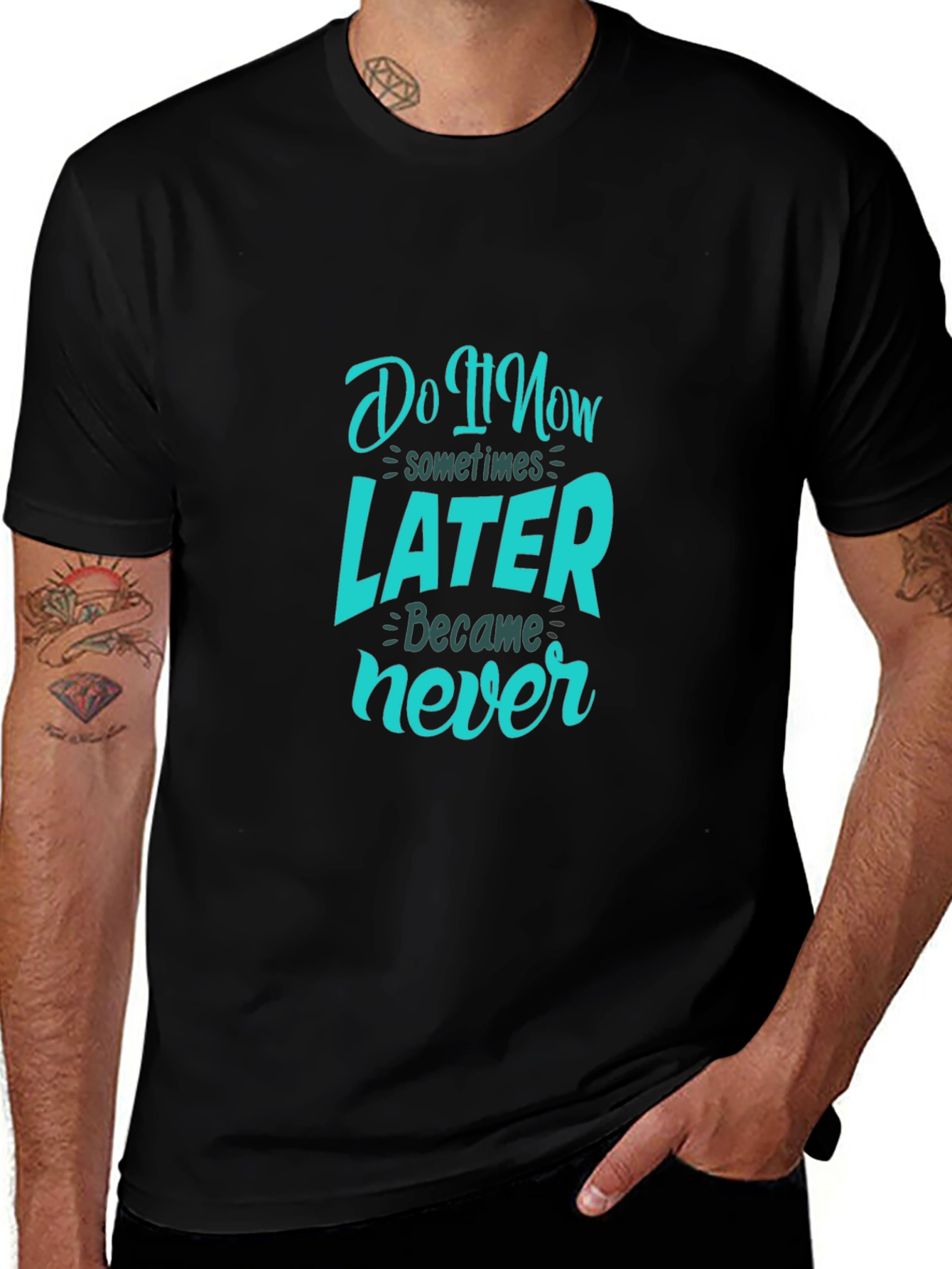 Do It Now T-Shirt - Motivational Quote Tee
