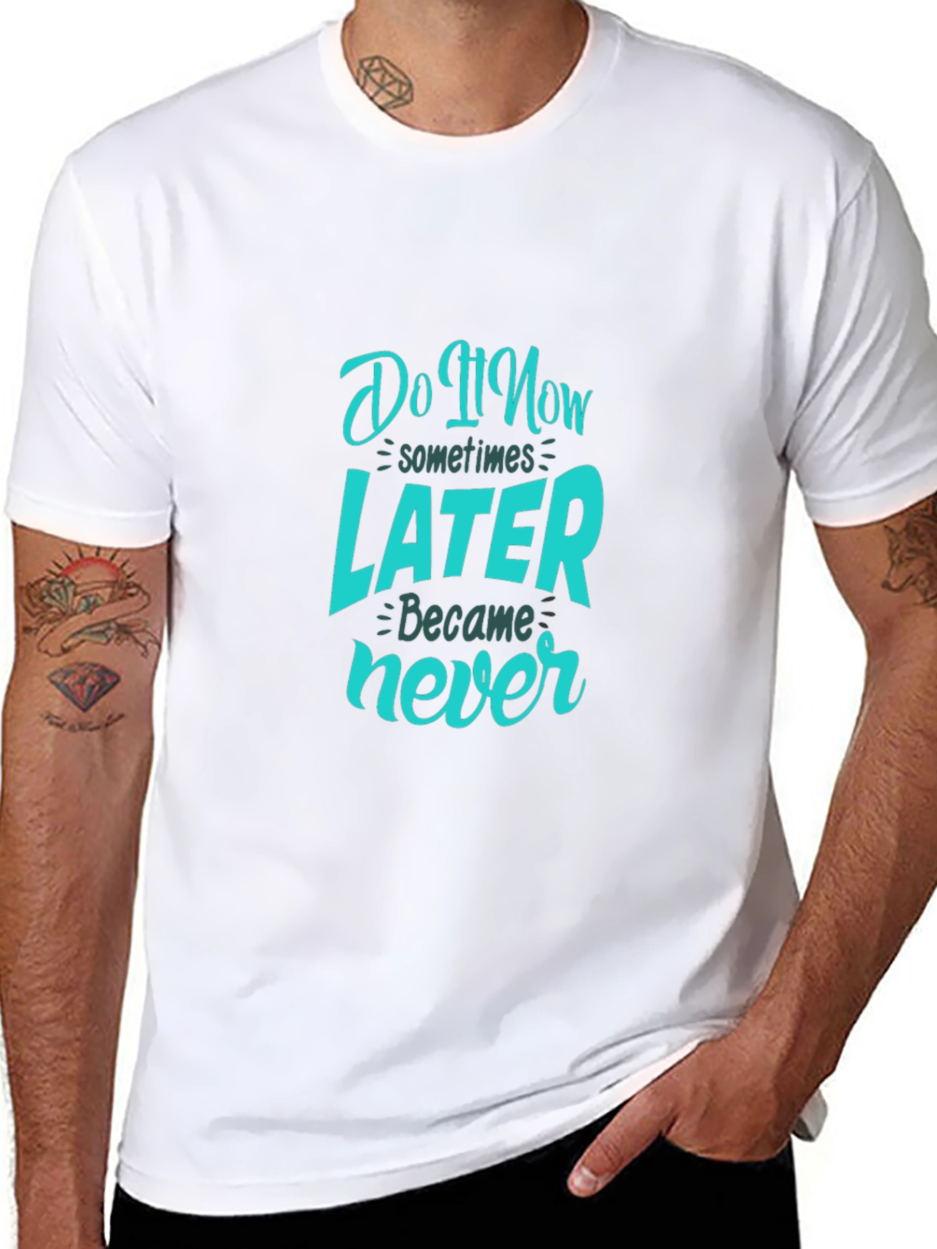 Do It Now T-Shirt - Motivational Quote Tee