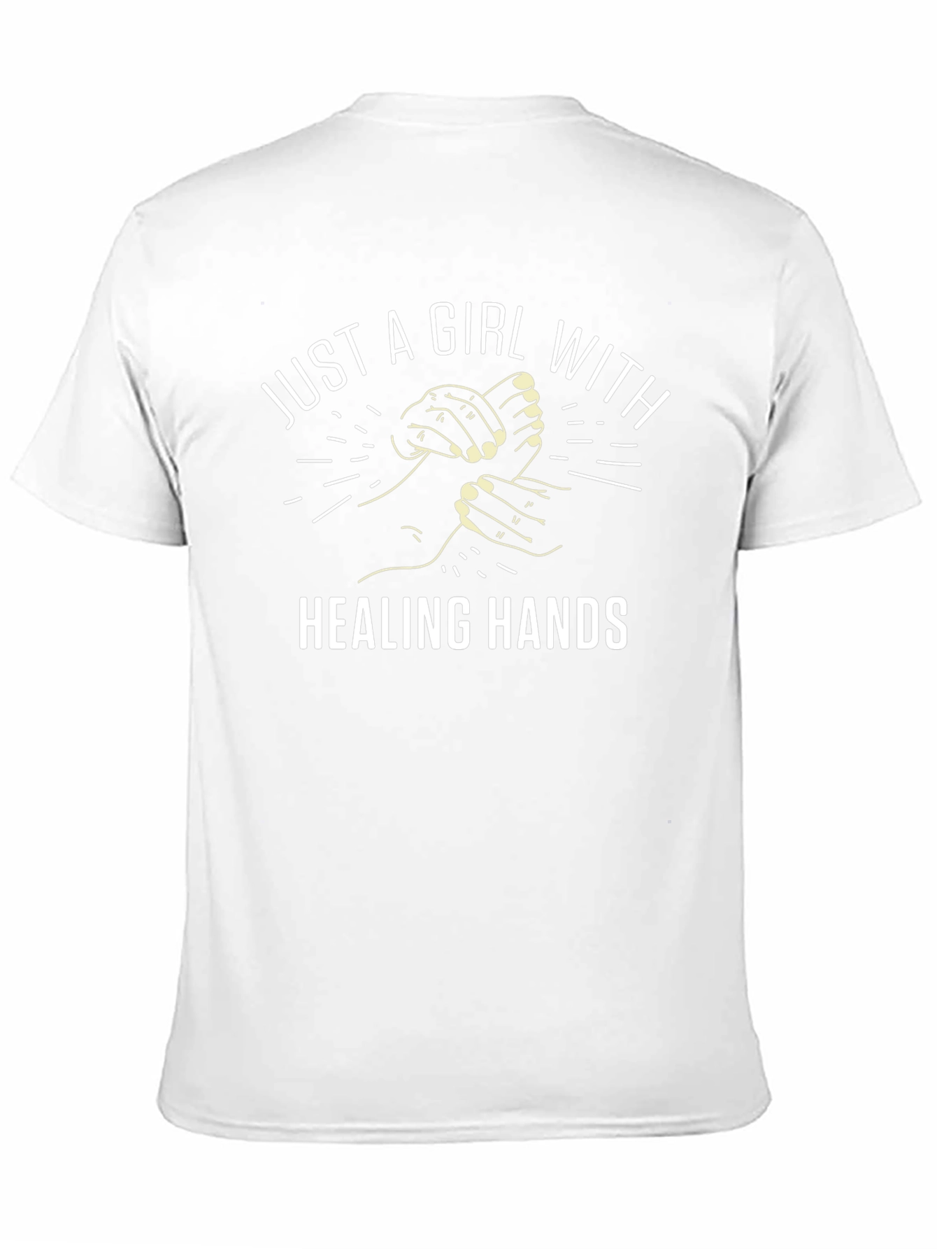 Healing Hands Graphic T-Shirt - Unisex Black Tee