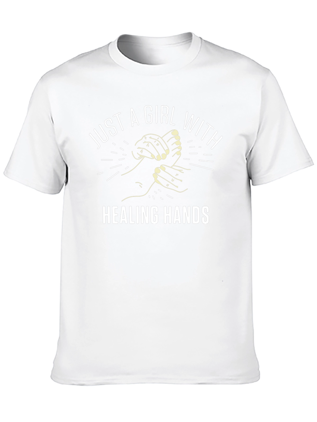 Healing Hands Graphic T-Shirt - Unisex Black Tee