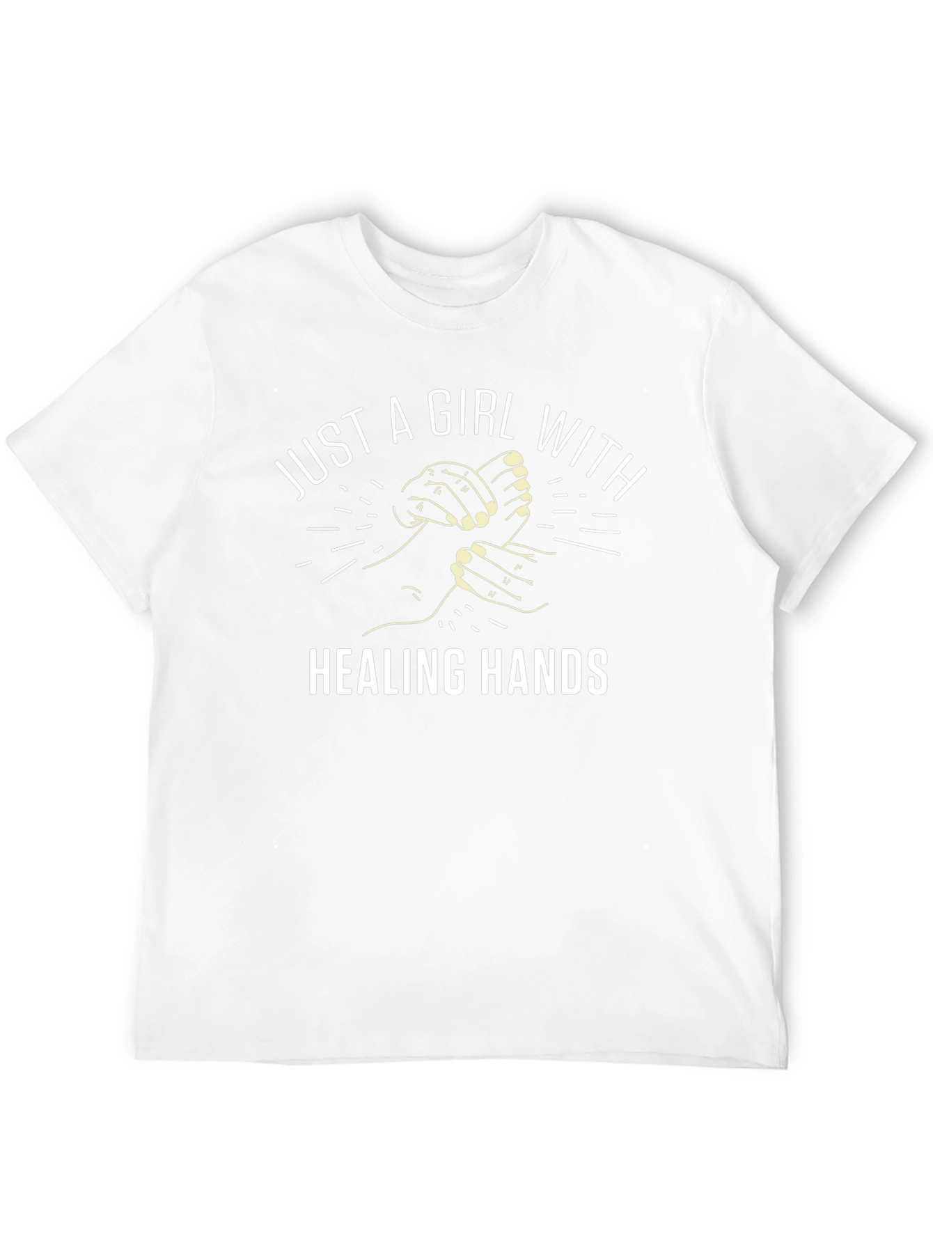 Healing Hands Graphic T-Shirt - Unisex Black Tee