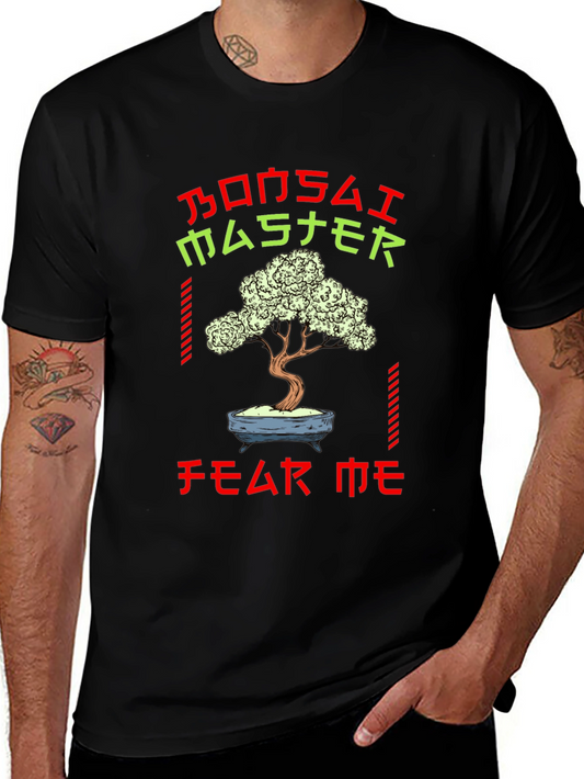 Bonsai Master Graphic Tee - Fear Me Unique Design