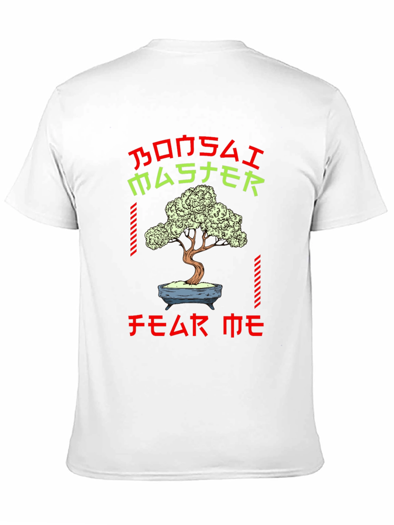Bonsai Master Graphic Tee - Fear Me Unique Design