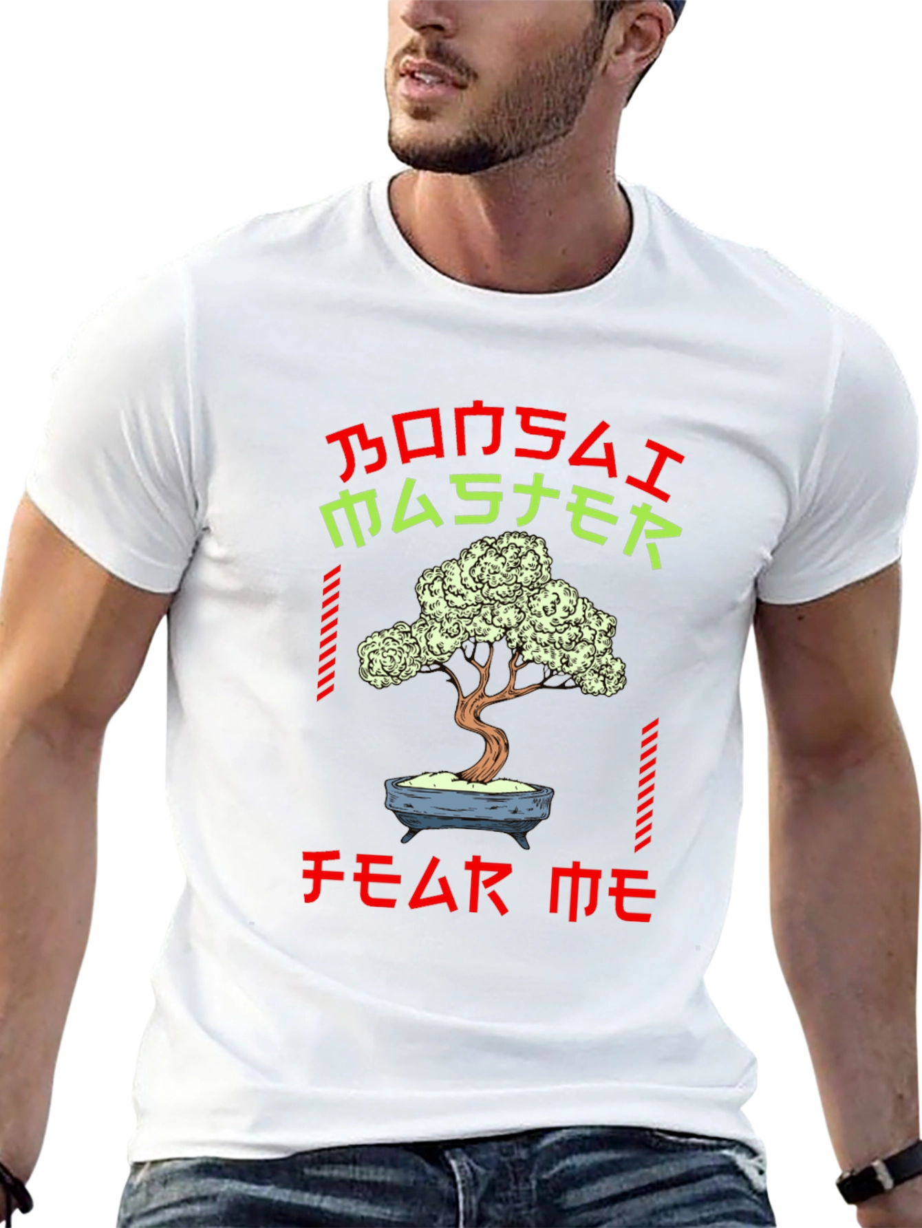 Bonsai Master Graphic Tee - Fear Me Unique Design