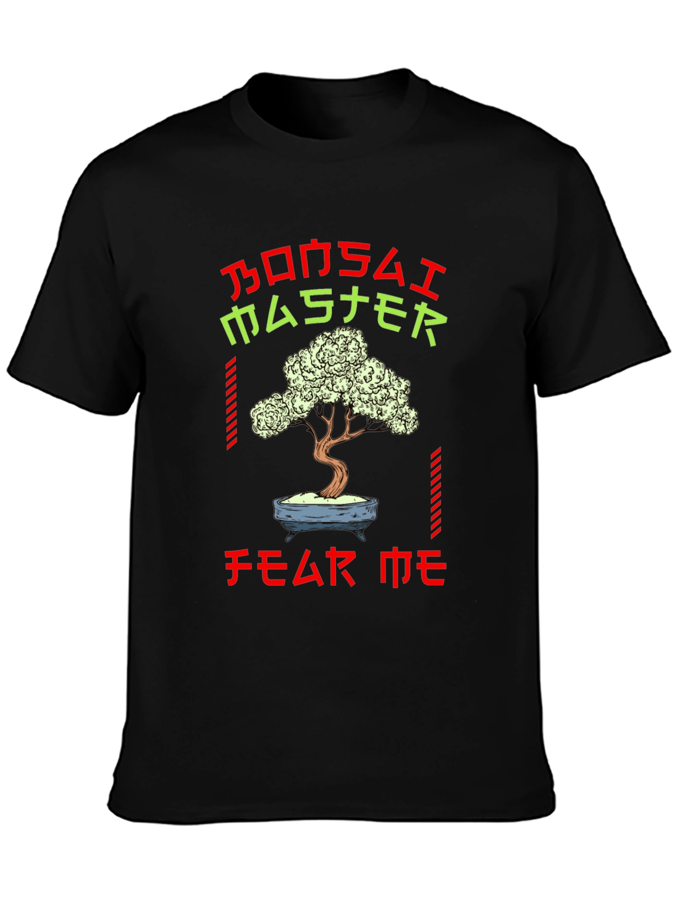Bonsai Master Graphic Tee - Fear Me Unique Design