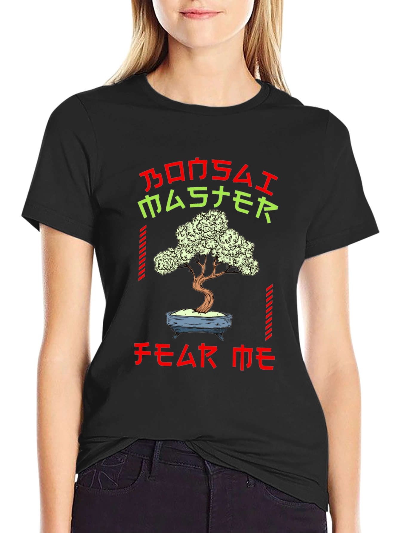 Bonsai Master Graphic Tee - Fear Me Unique Design
