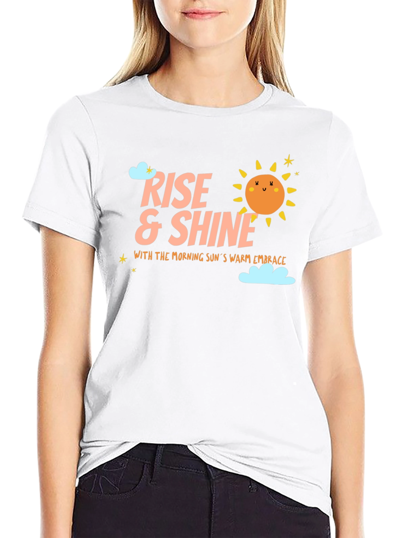 Rise & Shine Graphic T-Shirt - Mens Black Tee