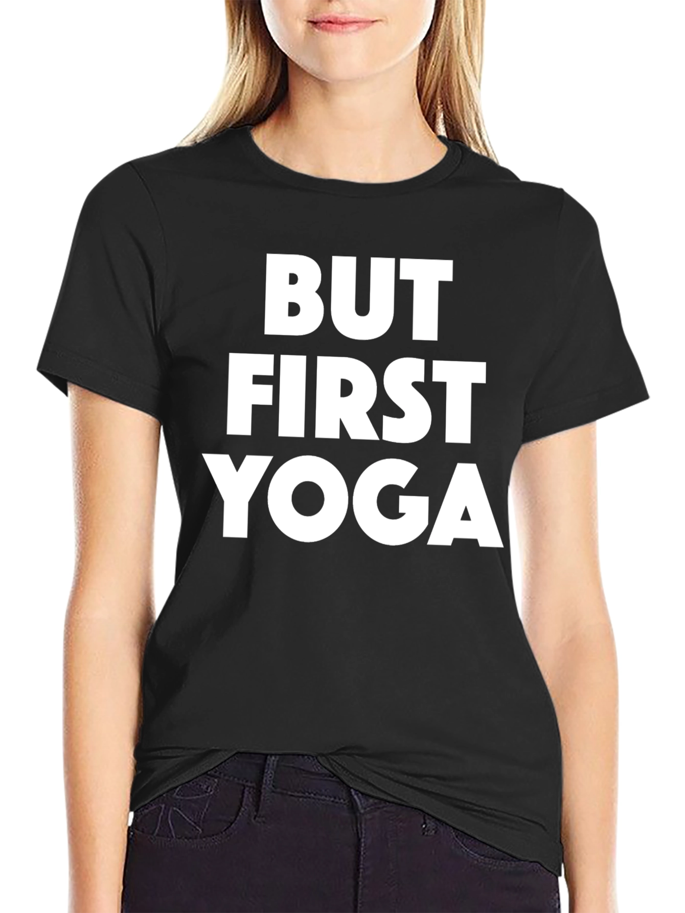 But First Yoga Graphic T-Shirt - Unisex
