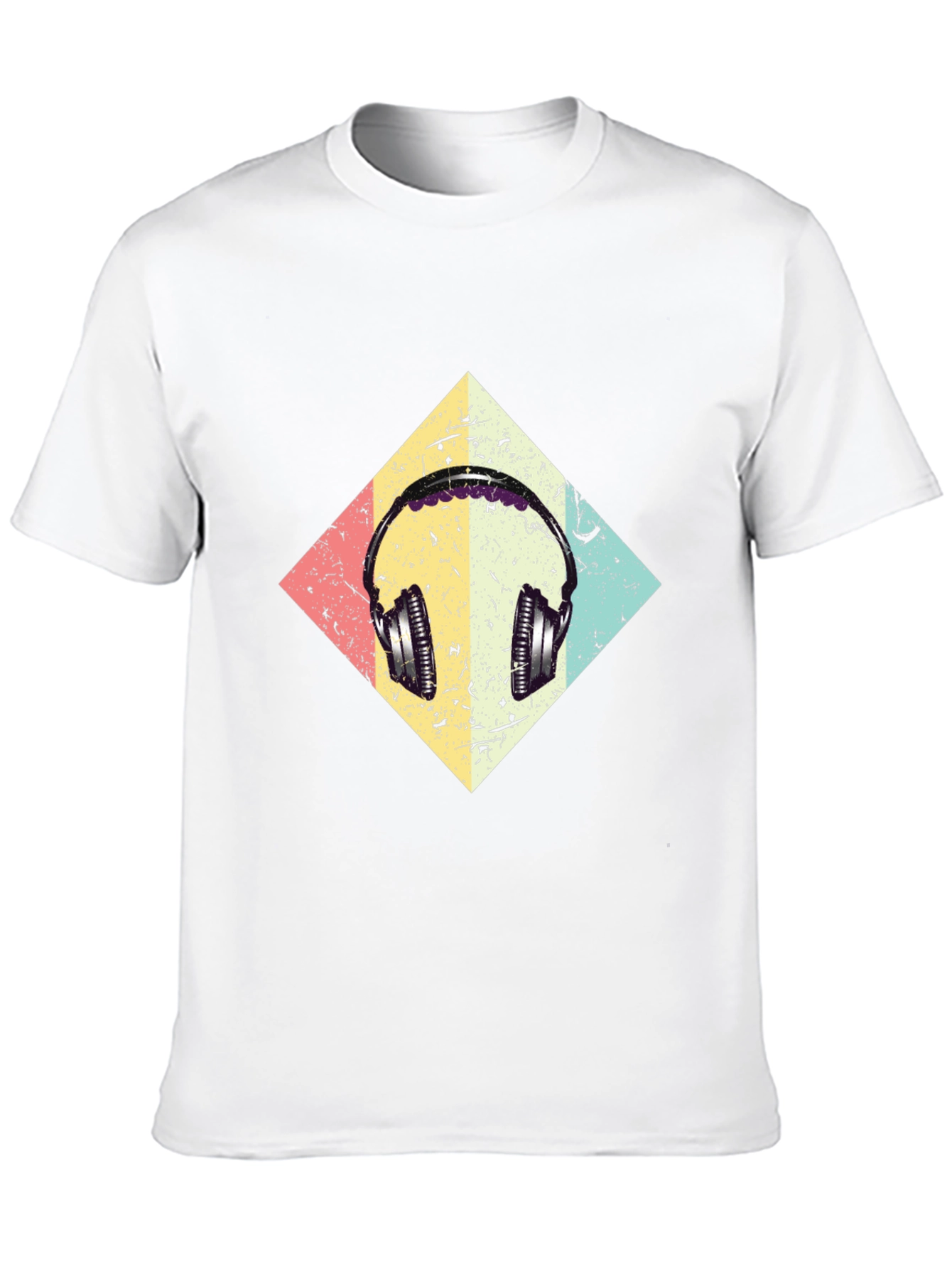 Retro Headphone Graphic Tee