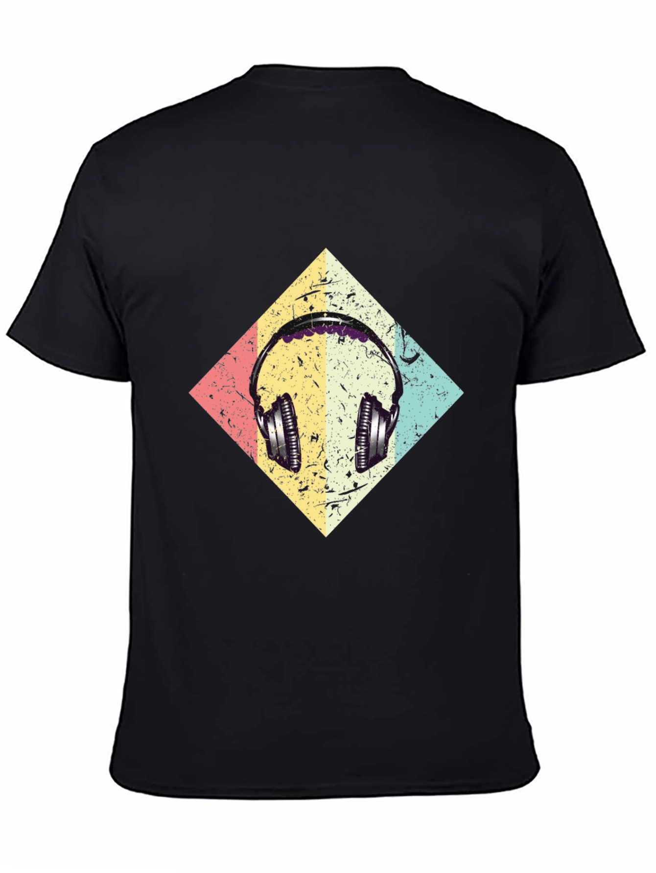 Retro Headphone Graphic Tee