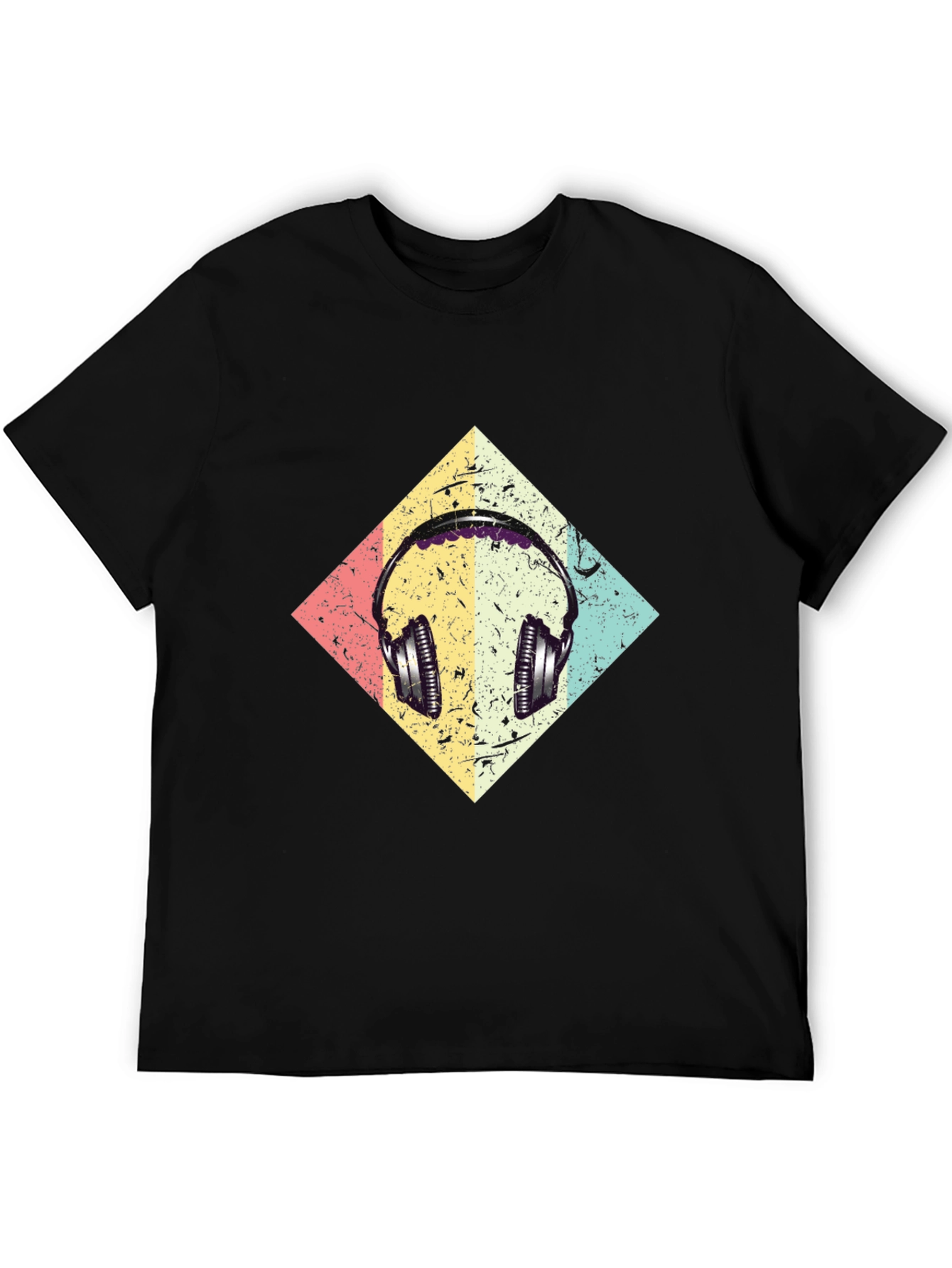 Retro Headphone Graphic Tee