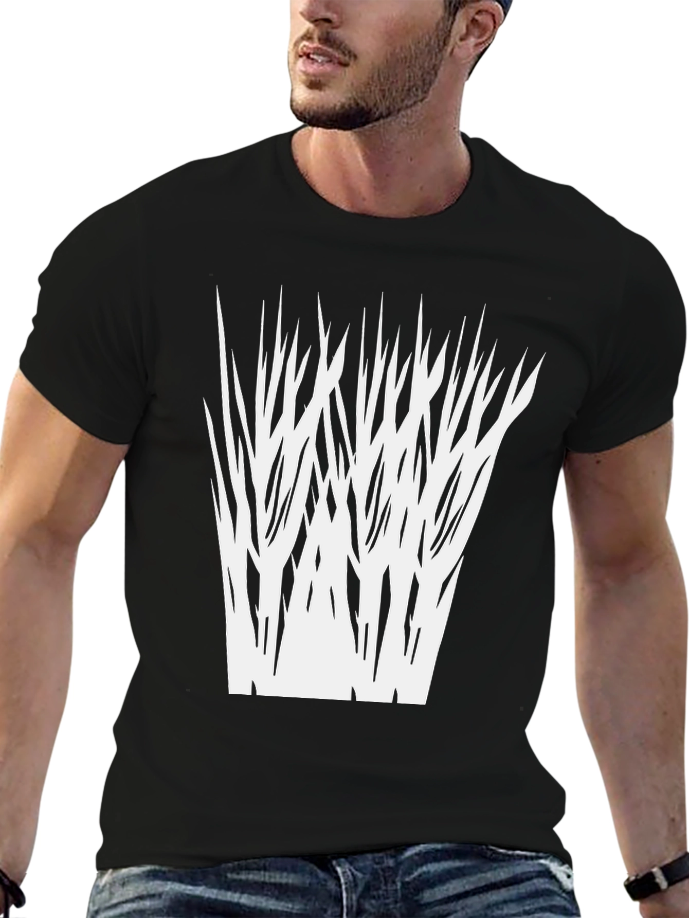 Abstract Graphic Tee - Modern Style