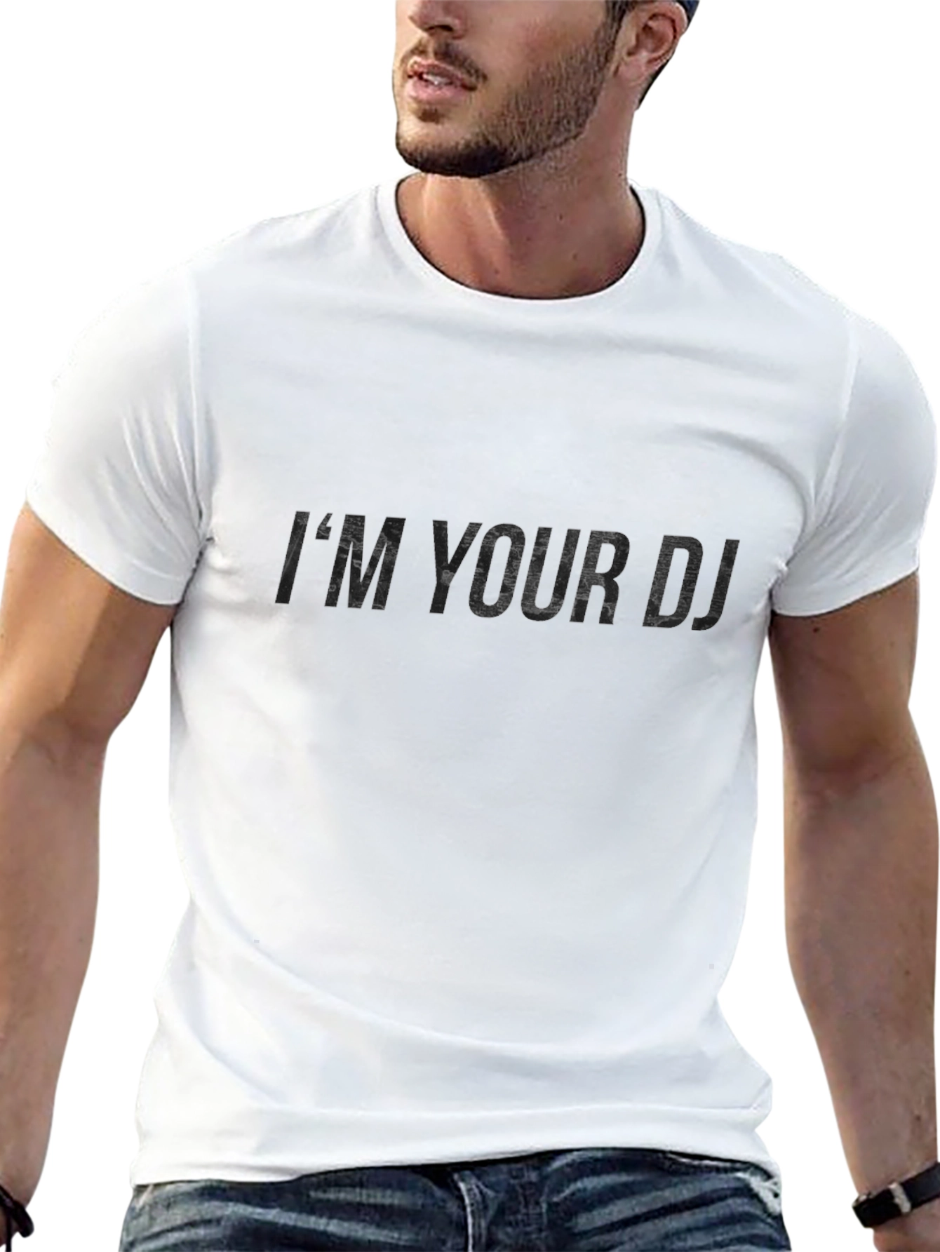 Im Your DJ Black Graphic Tee