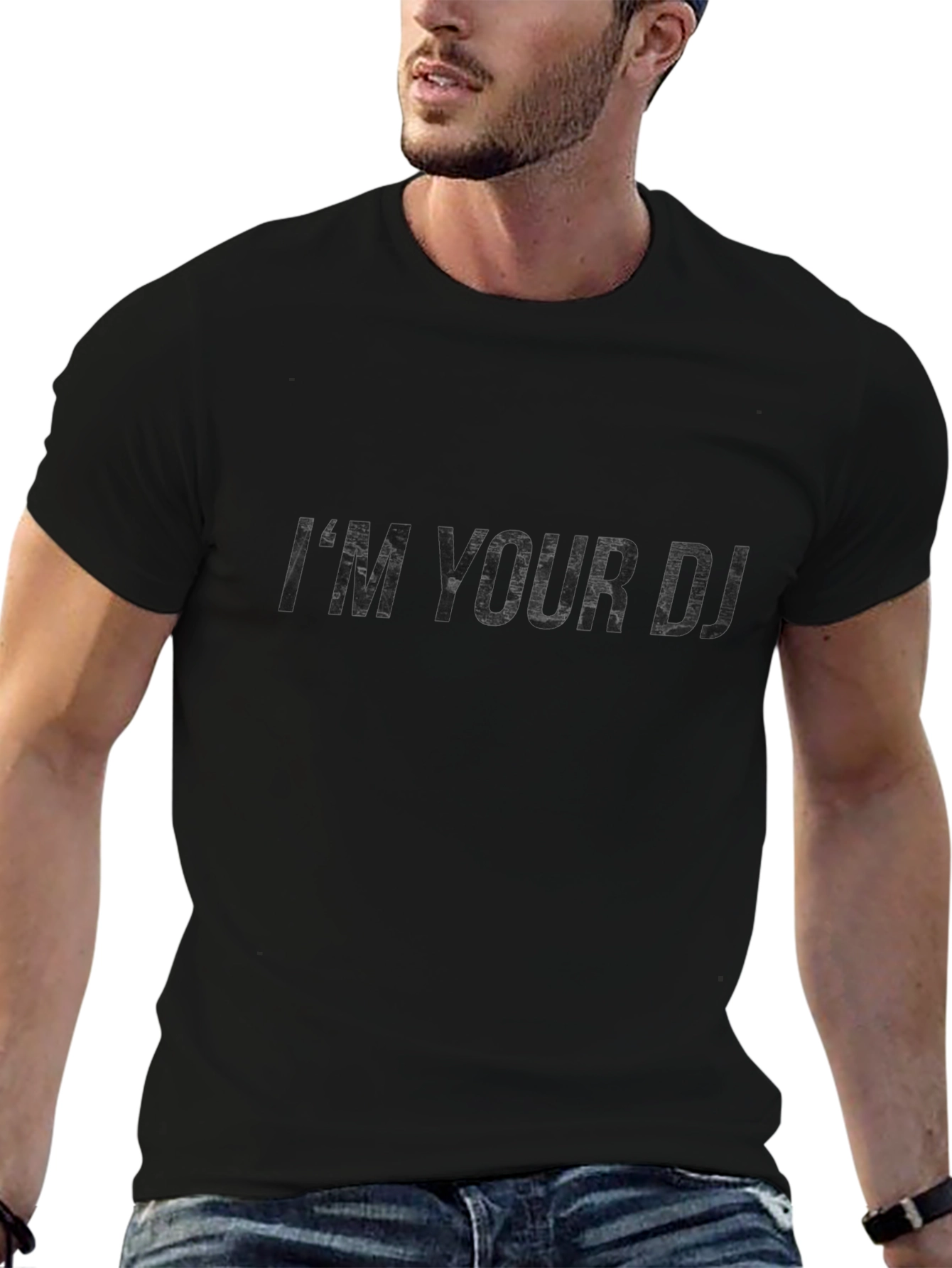 Im Your DJ Black Graphic Tee