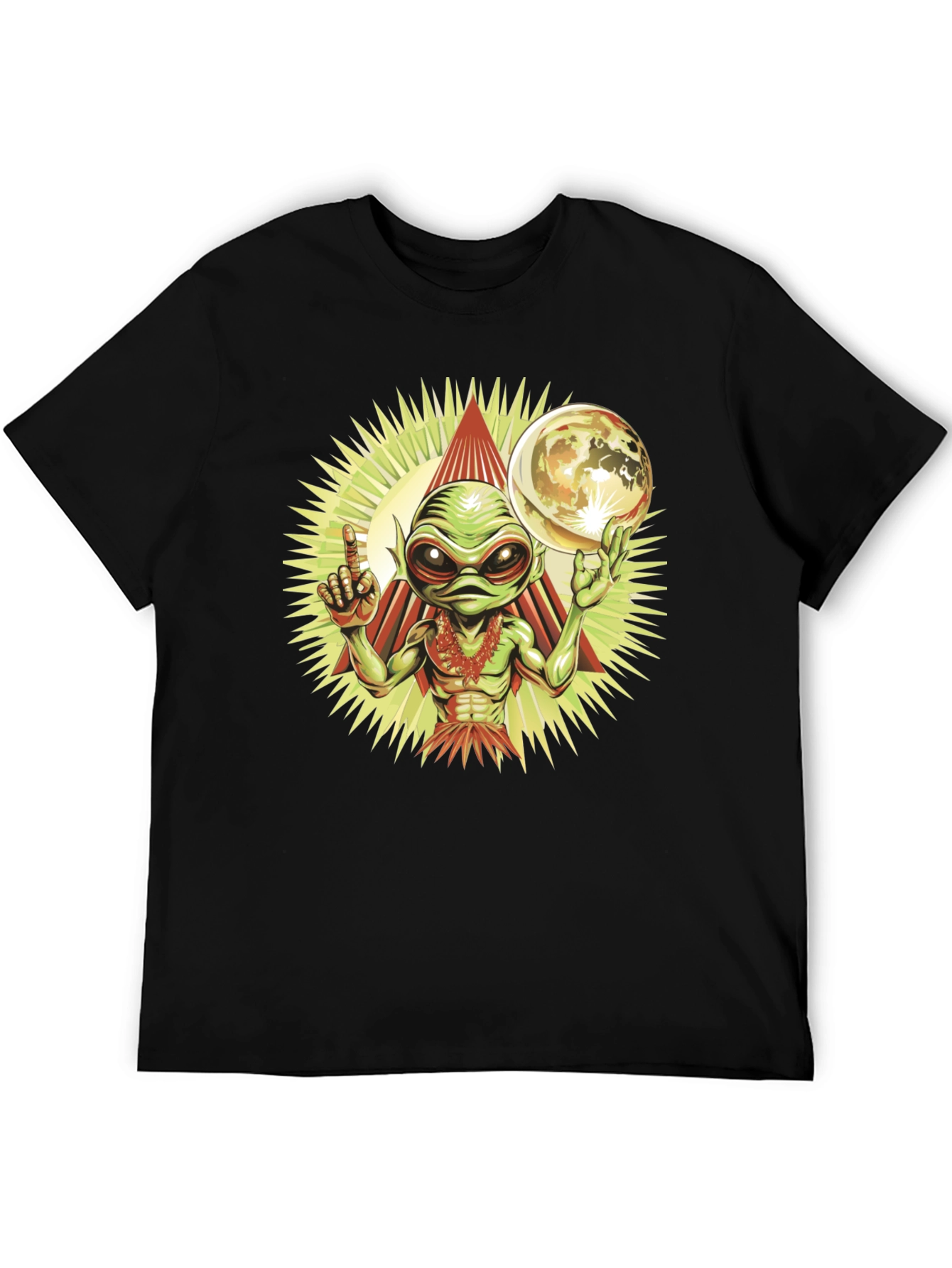 Alien Moon T-Shirt - Cosmic Design