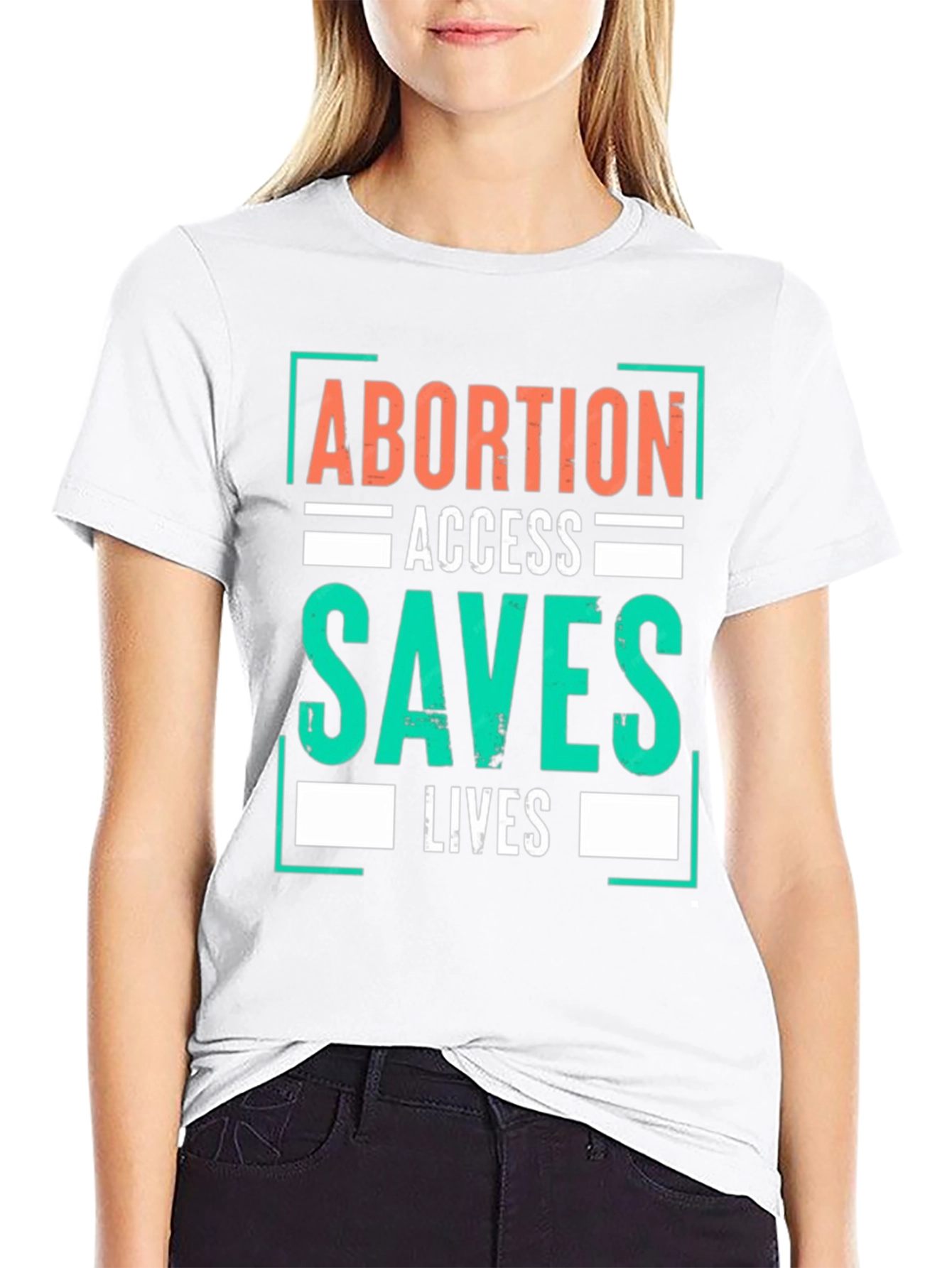 Abortion Access Saves Lives Graphic T-Shirt