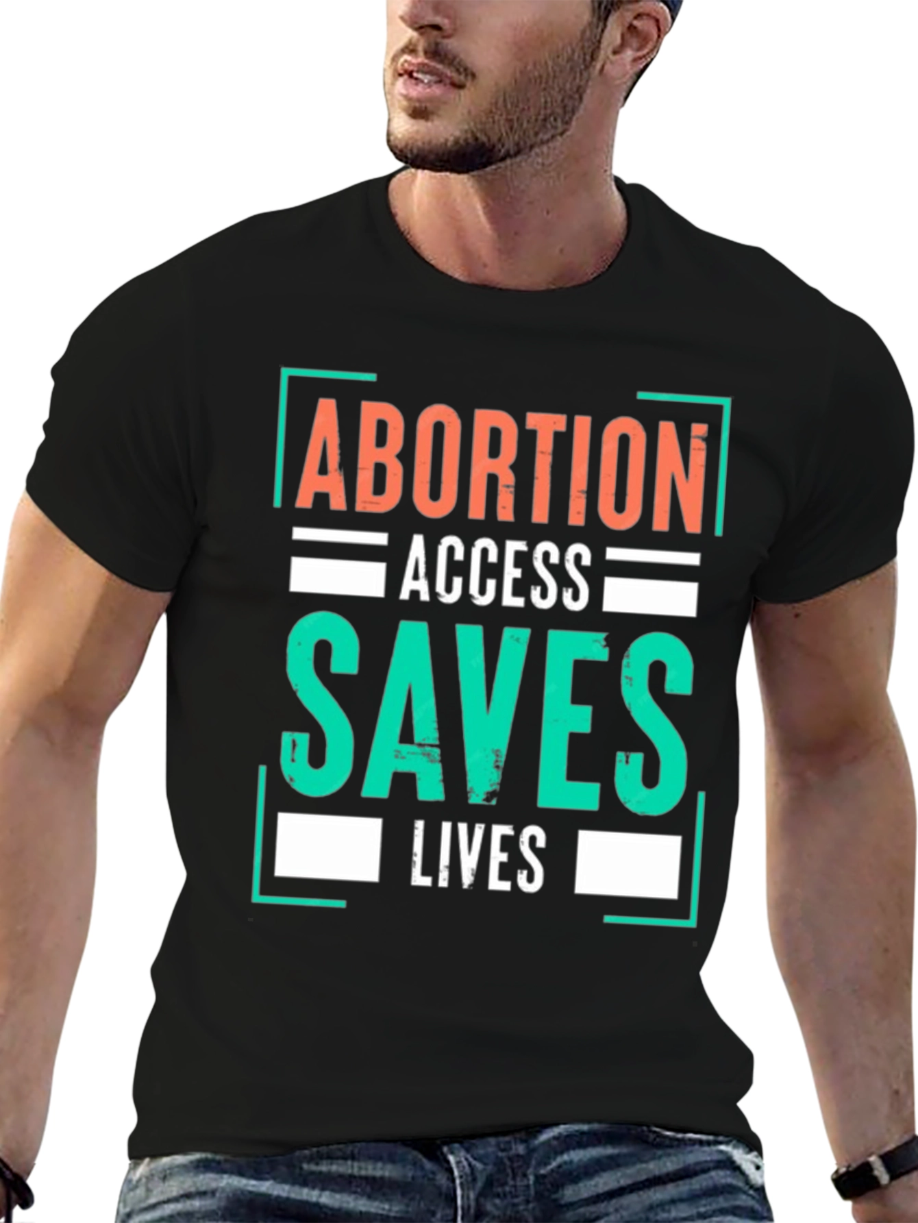 Abortion Access Saves Lives Graphic T-Shirt