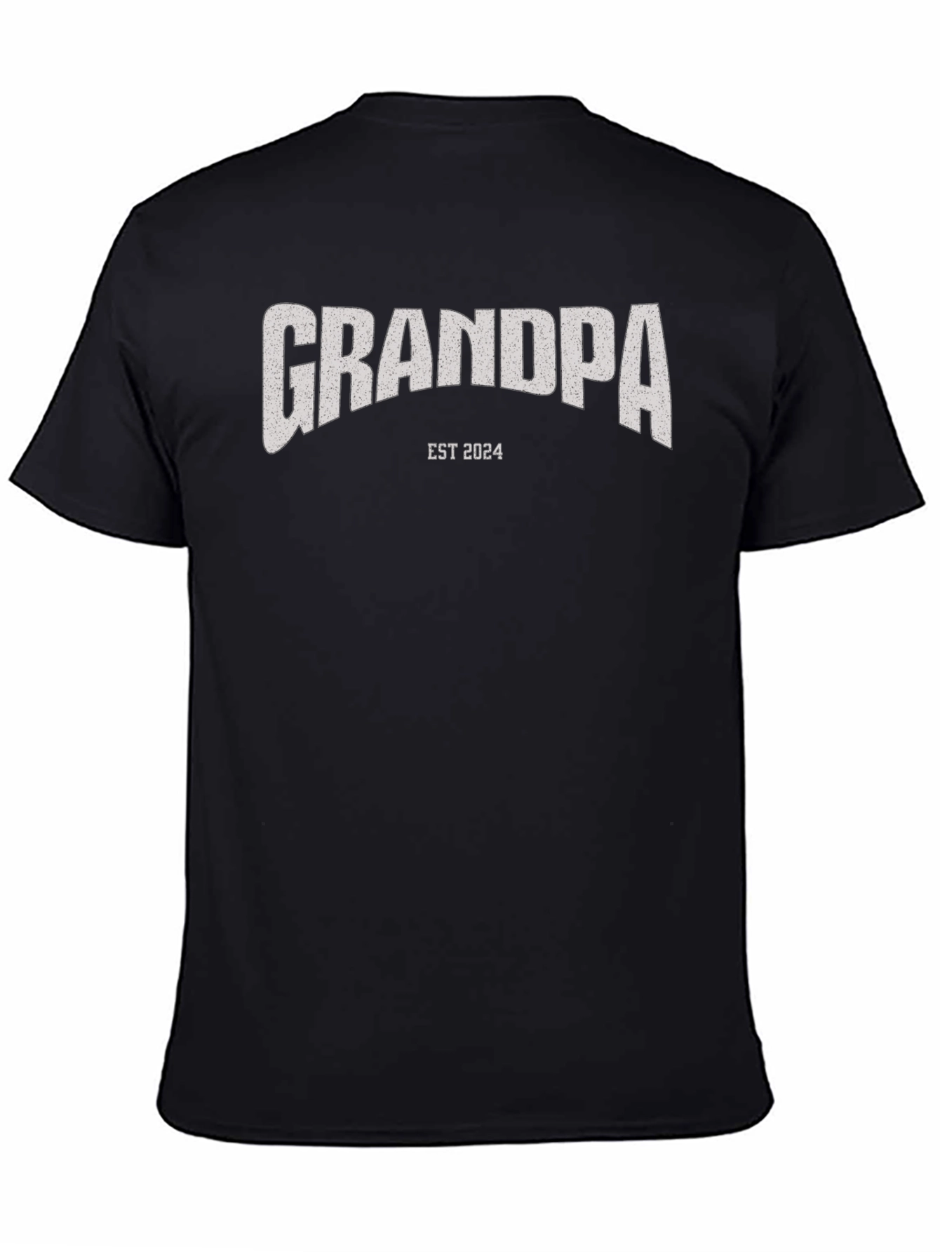Grandpa Est. 2024 T-Shirt - New Grandfather Gift