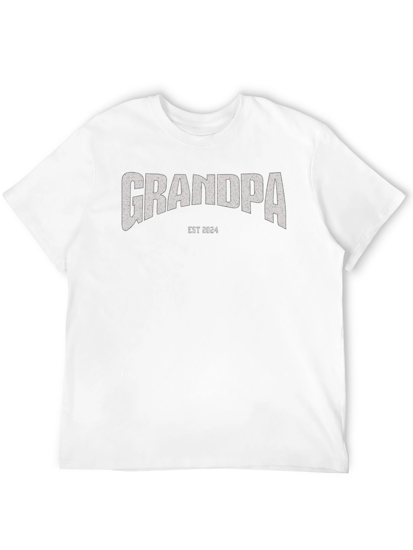 Grandpa Est. 2024 T-Shirt - New Grandfather Gift