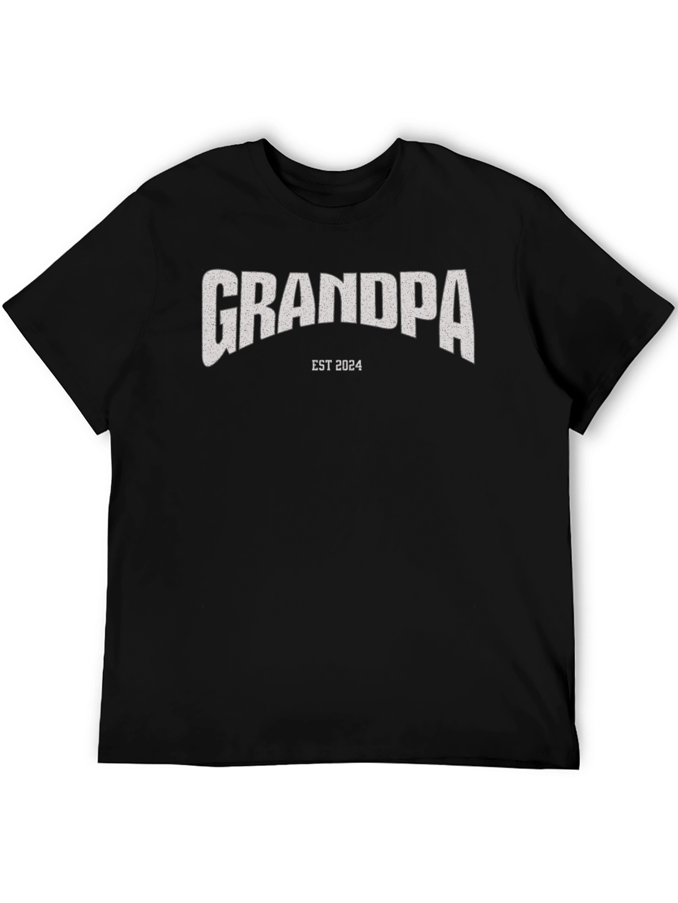 Grandpa Est. 2024 T-Shirt - New Grandfather Gift