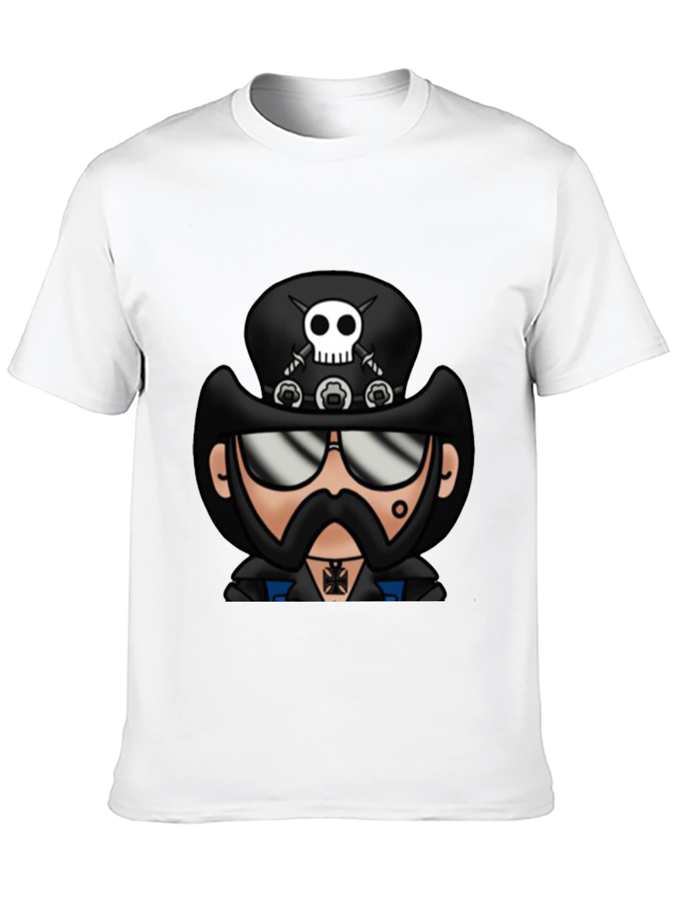 Cartoon Lemmy T-Shirt - Black Graphic Tee