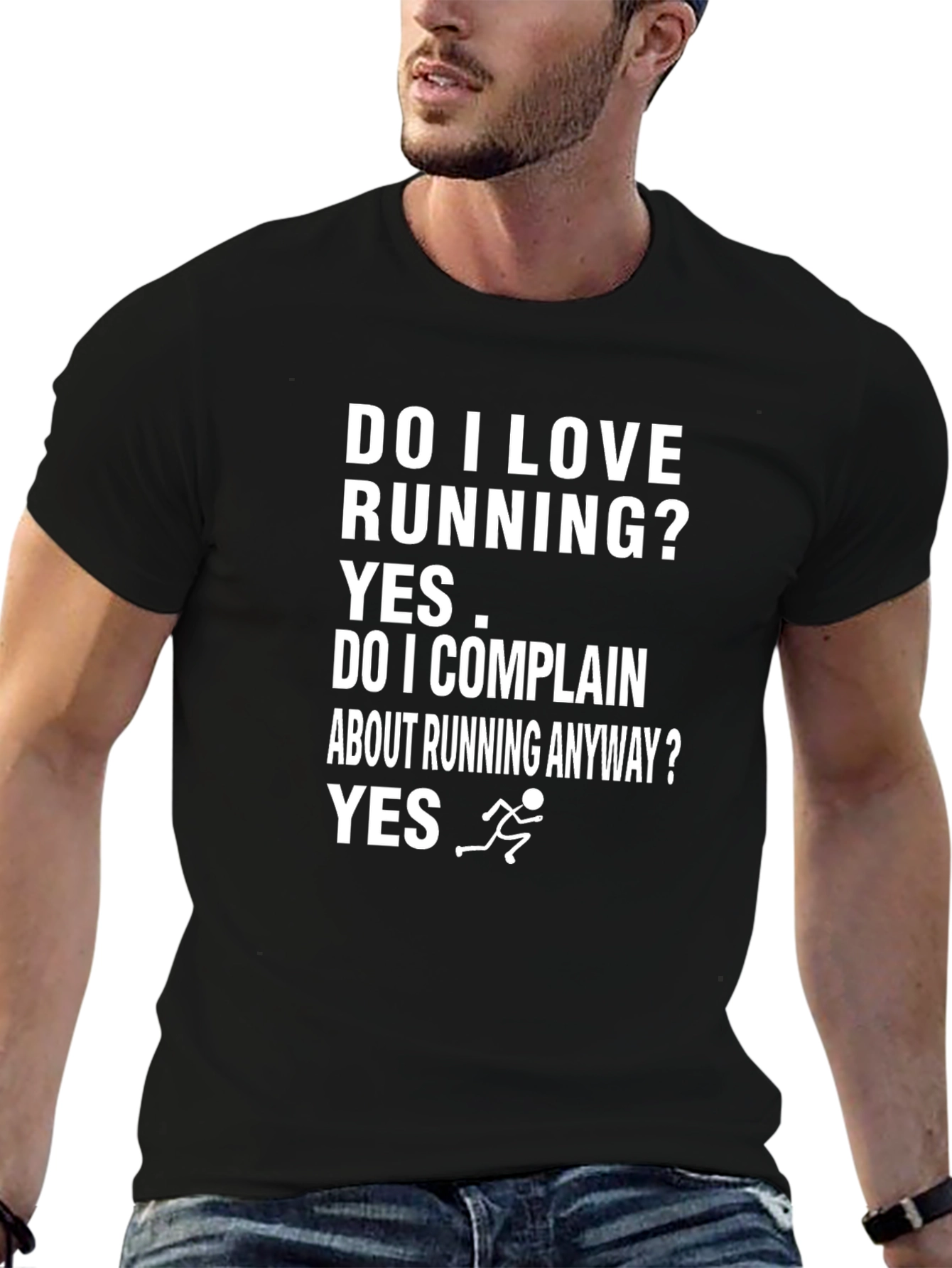 Funny Running T-Shirt: Do I Love Running? Yes
