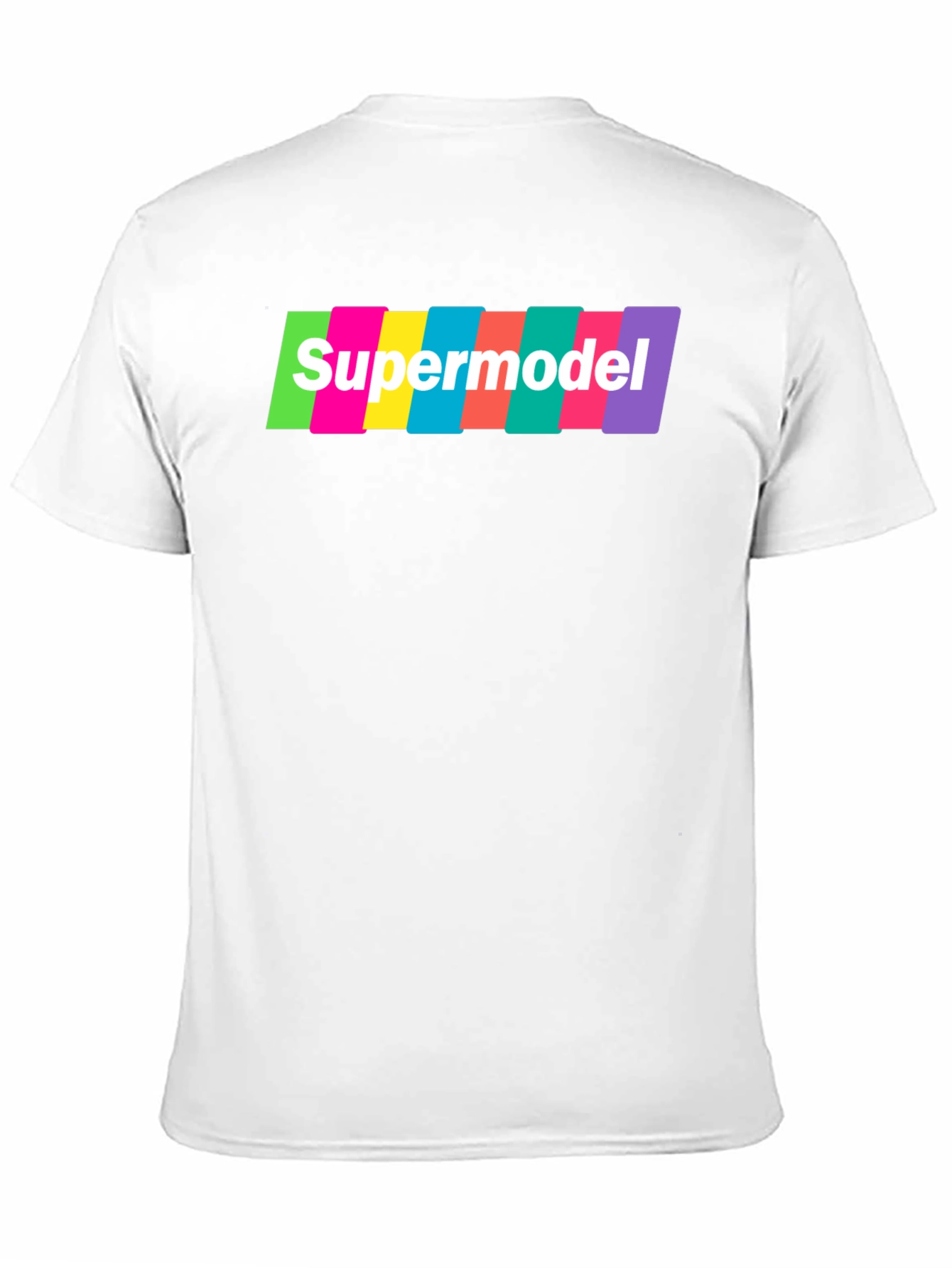 Supermodel Graphic T-Shirt - Retro Fashion Tee