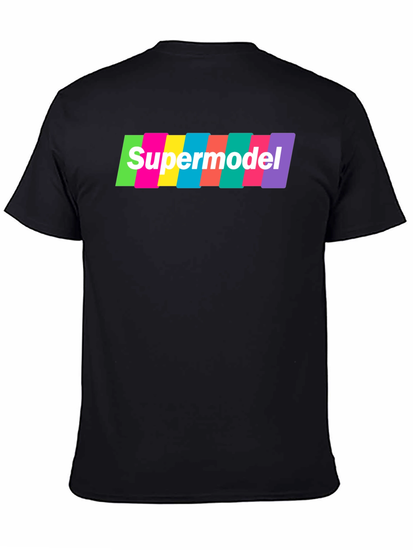 Supermodel Graphic T-Shirt - Retro Fashion Tee