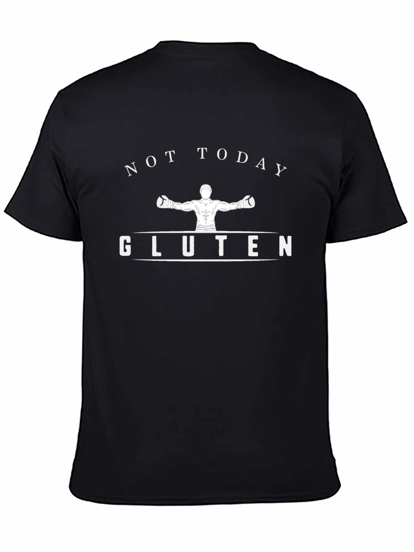 Not Today Gluten Black T-Shirt