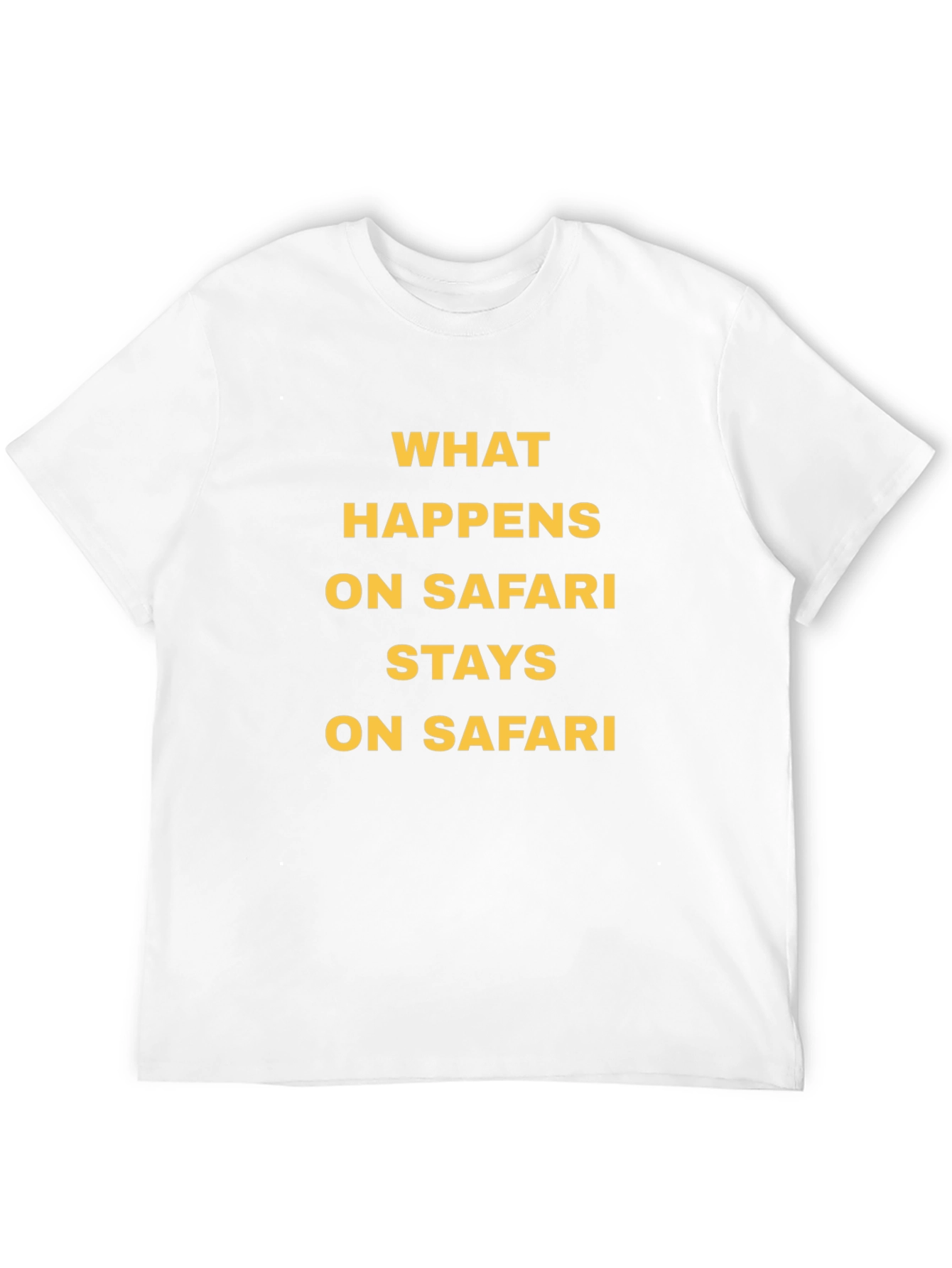 Safari Adventure Tee: What Happens Stays Here