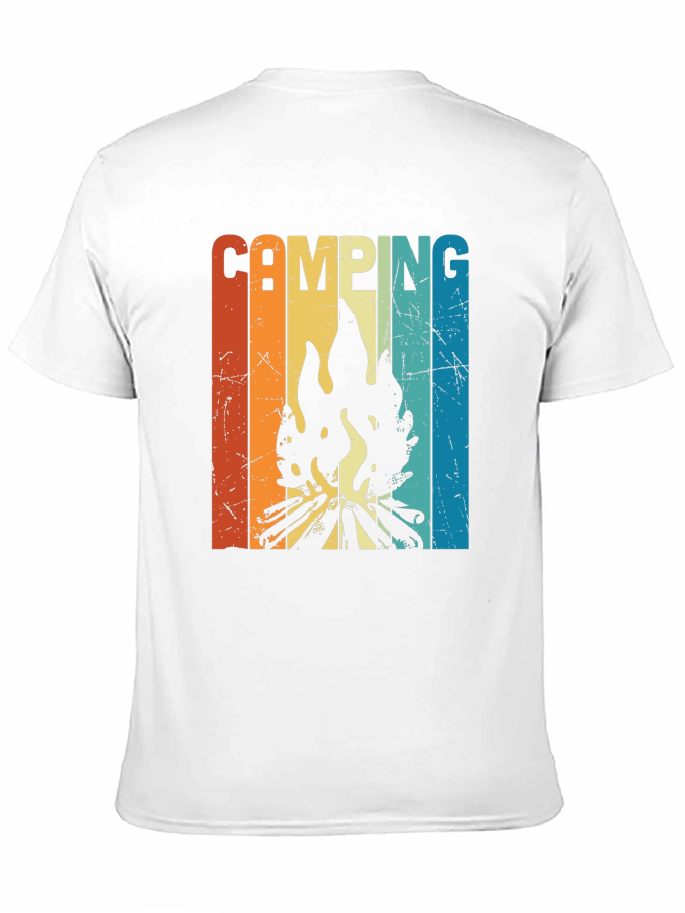 Retro Camping Bonfire T-Shirt
