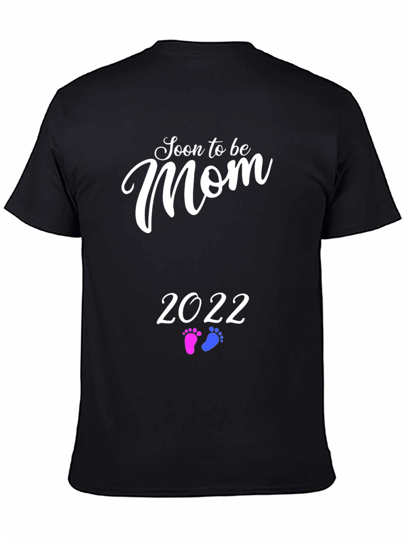 Soon to be Mom 2022 Black T-Shirt