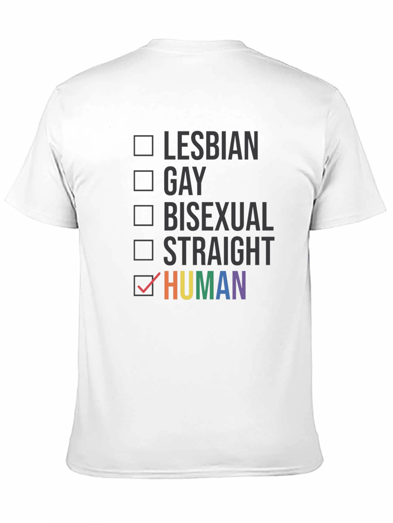 Human Rights T-Shirt - Pride LGBTQ+ Equality