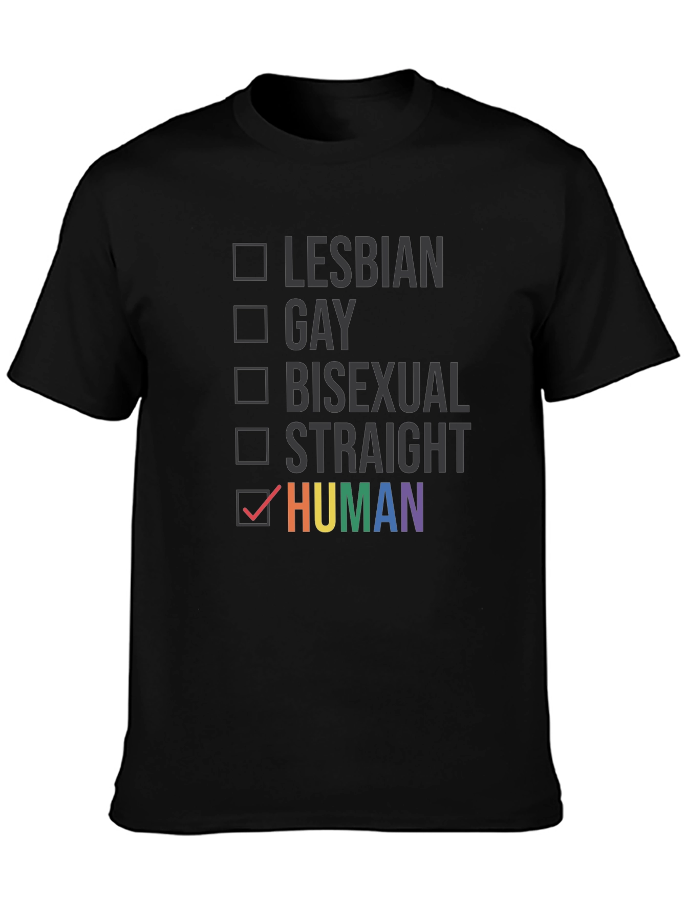 Human Rights T-Shirt - Pride LGBTQ+ Equality
