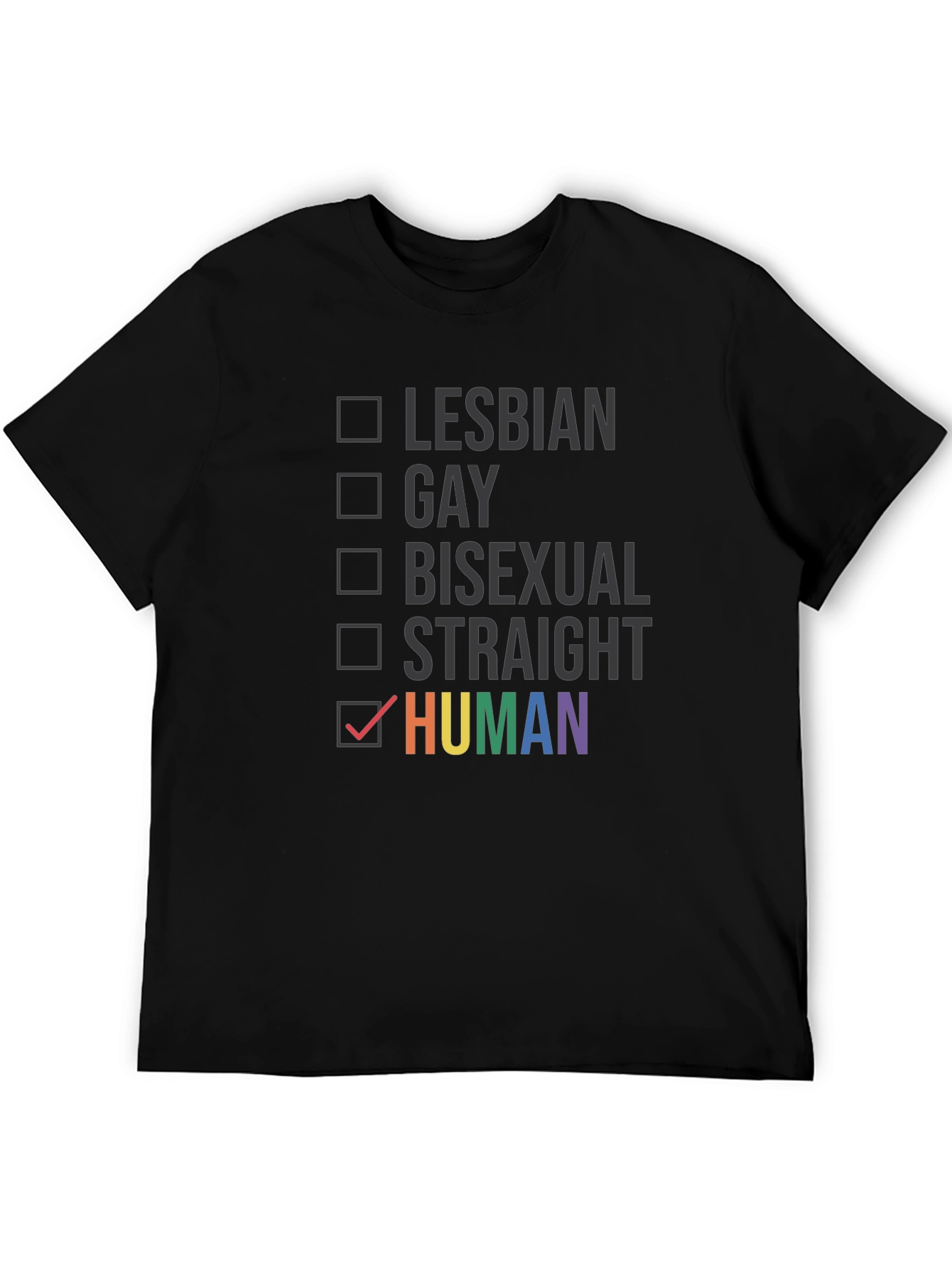 Human Rights T-Shirt - Pride LGBTQ+ Equality