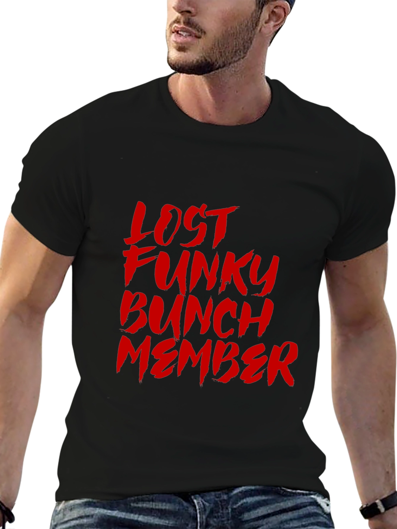Lost Funky Bunch Member Graphic T-Shirt