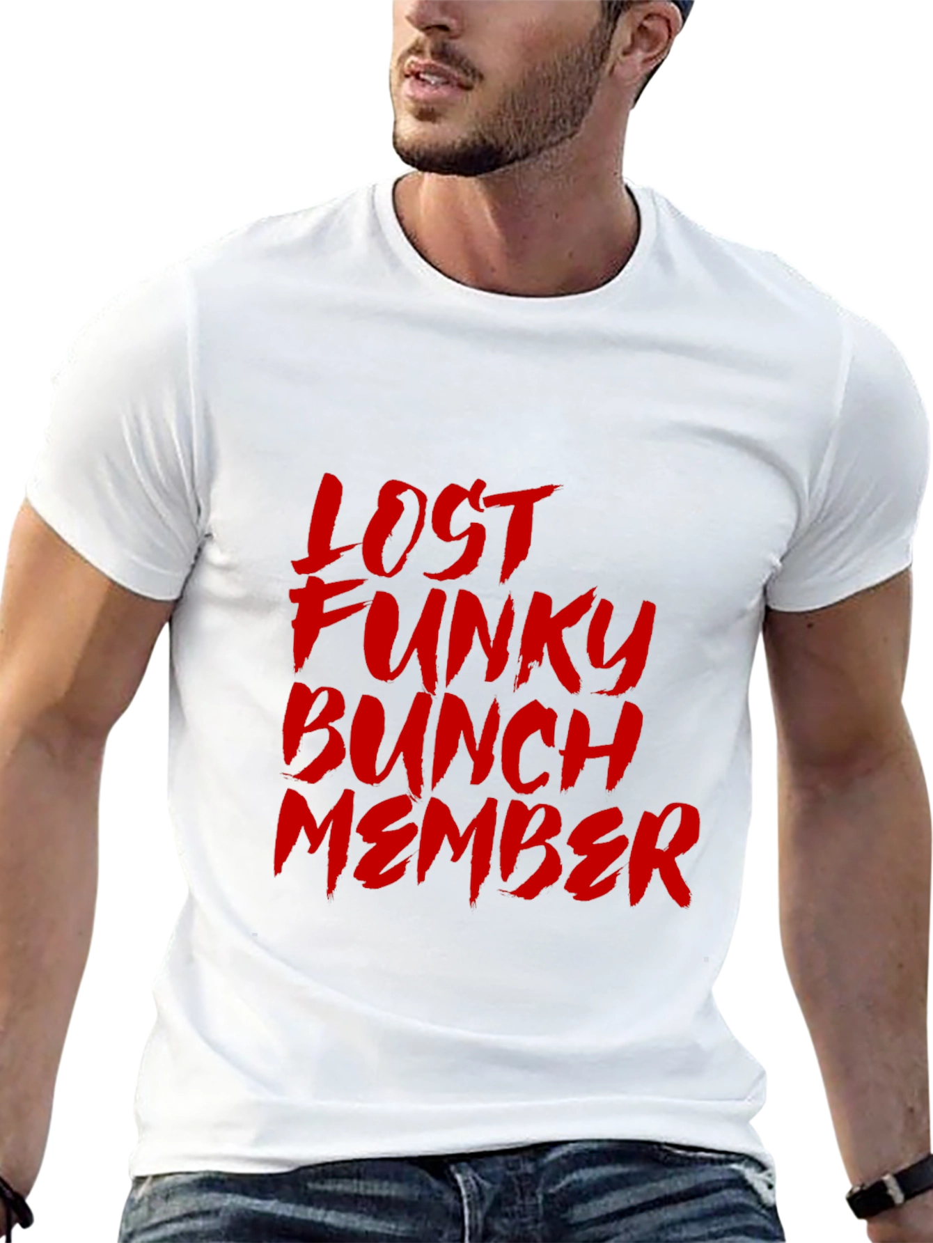 Lost Funky Bunch Member Graphic T-Shirt